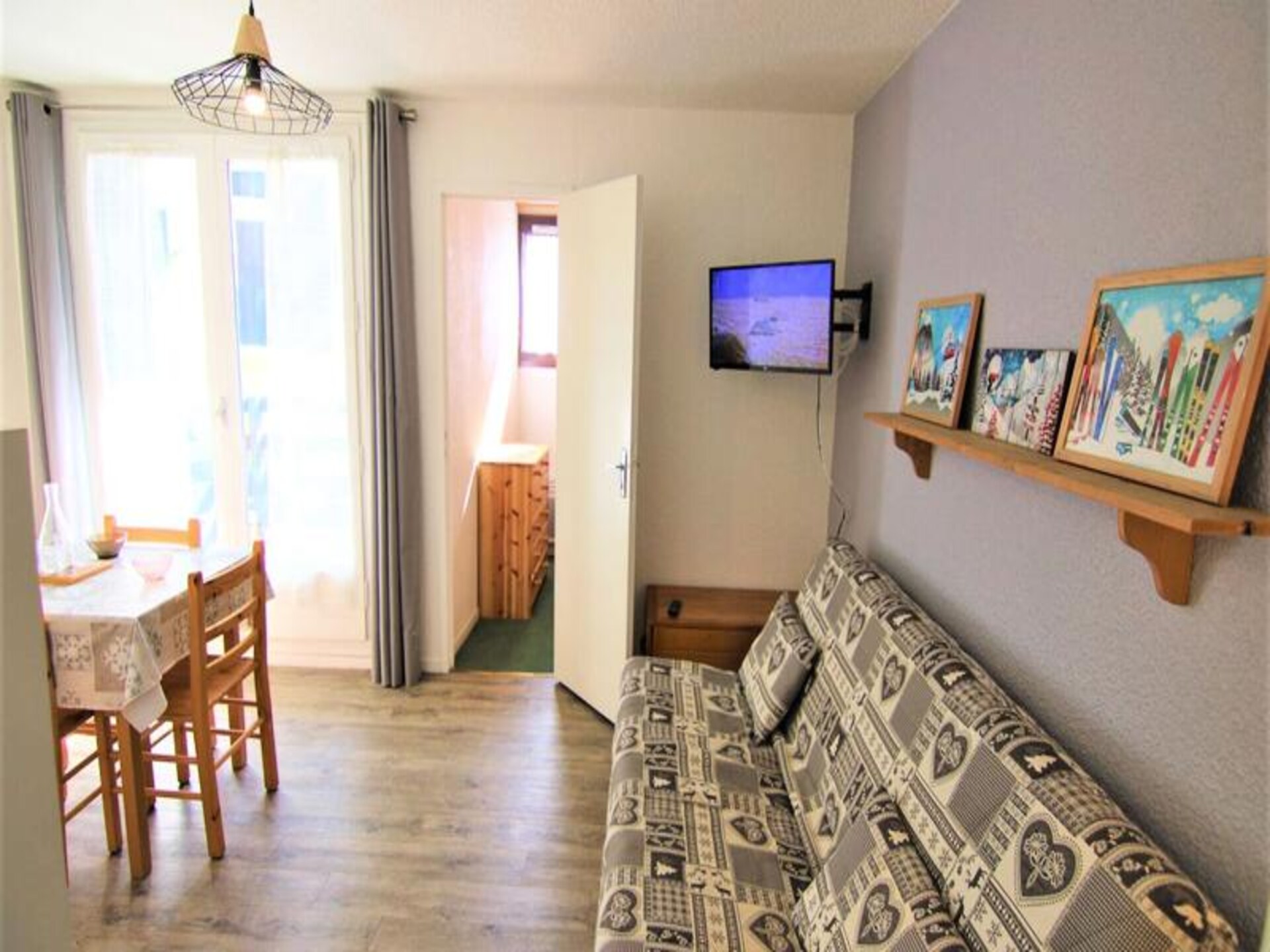 Charmant studio-appartement in hartje Les Saisies, ideaal voor 4 personen - foto 8