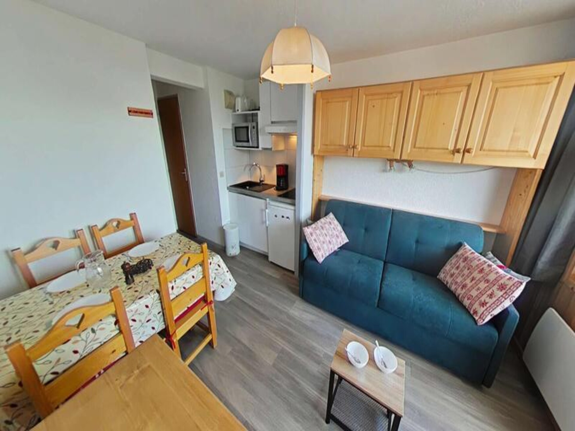 Studio met balkon en uitzicht op het Beaufortainmassief in Hauteluce - foto 1