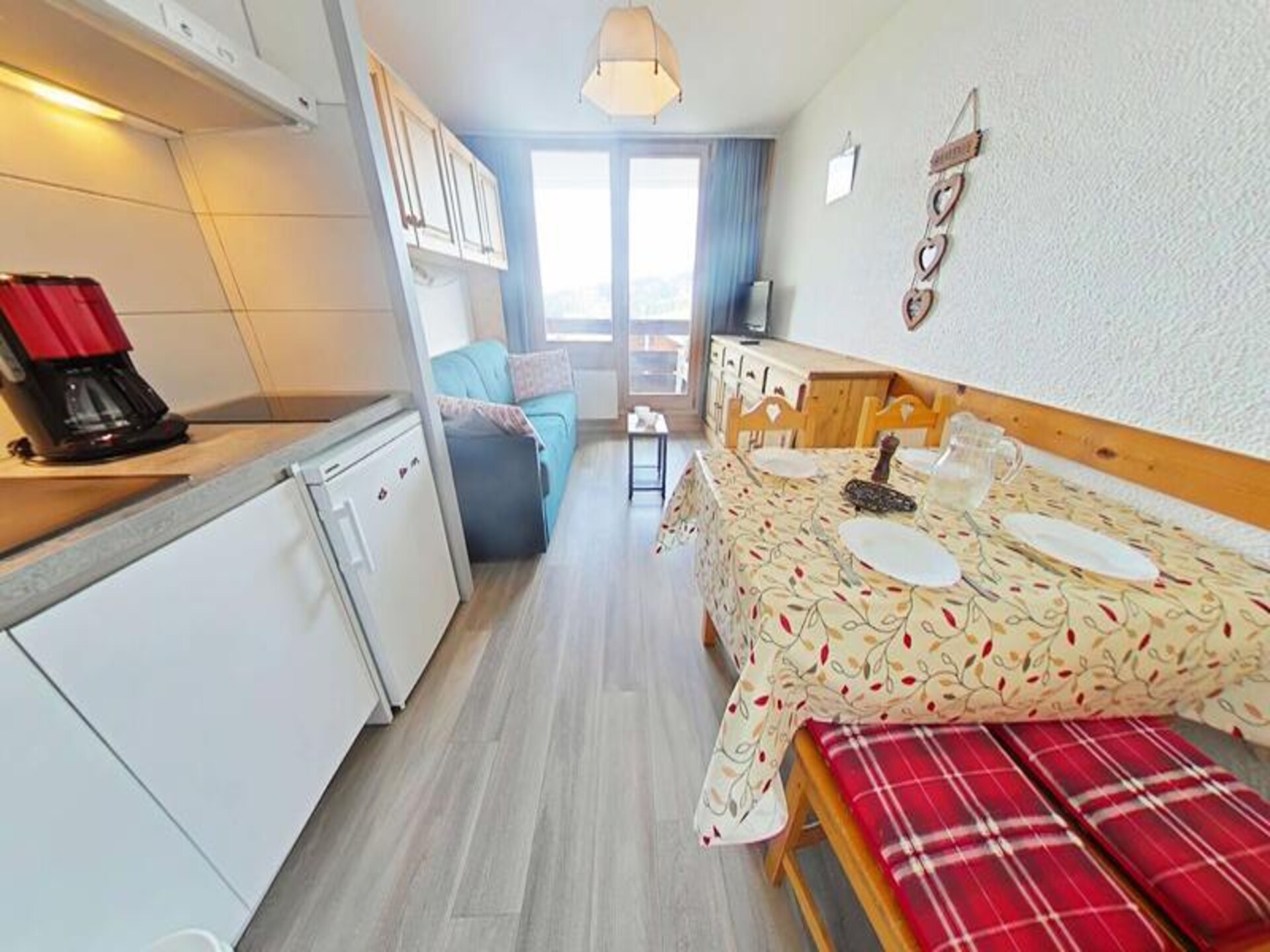 Studio met balkon en uitzicht op het Beaufortainmassief in Hauteluce - foto 4