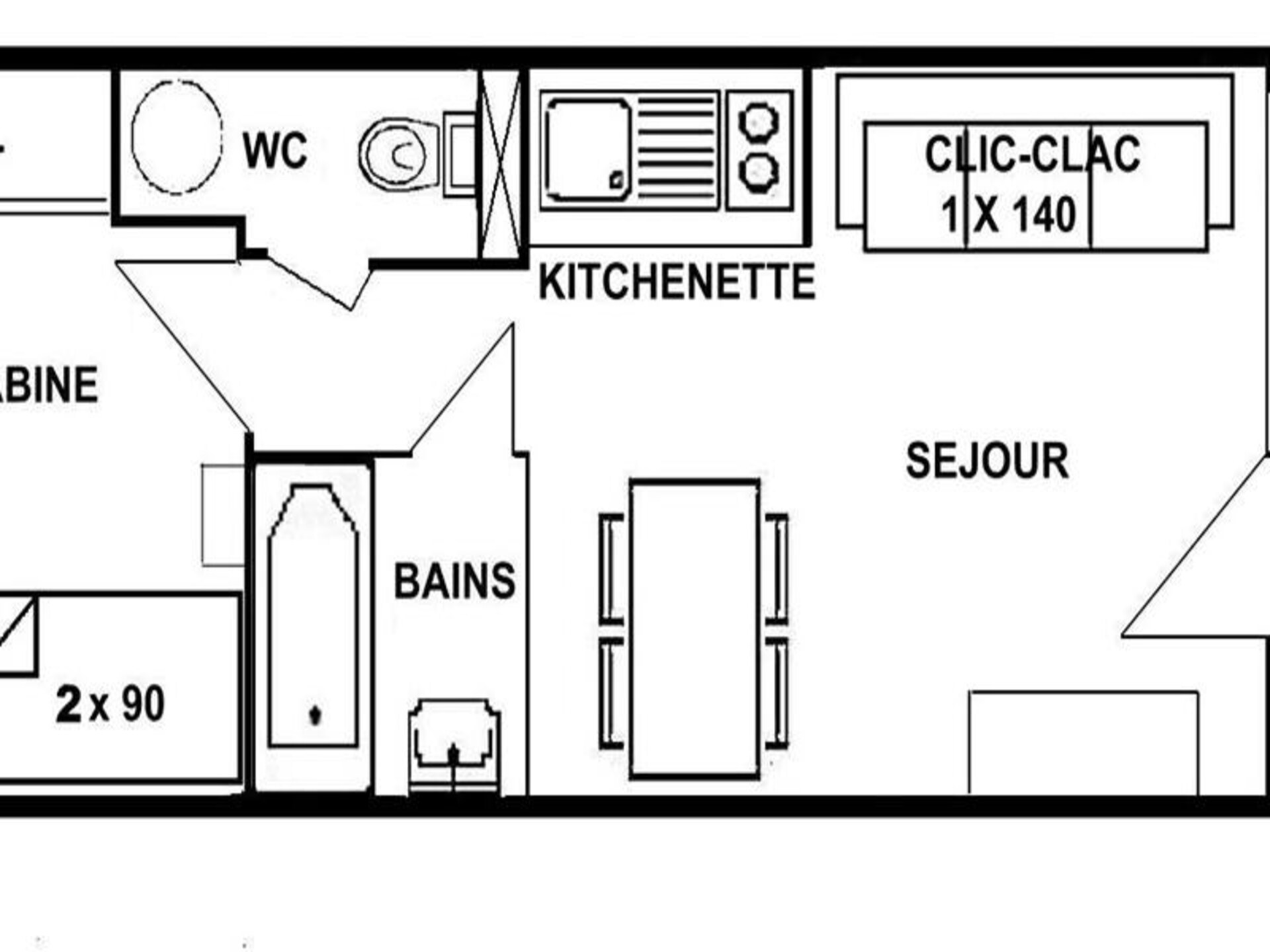 Knus studio-appartement op het zuiden met uitzicht op Mont Bisanne - foto 3