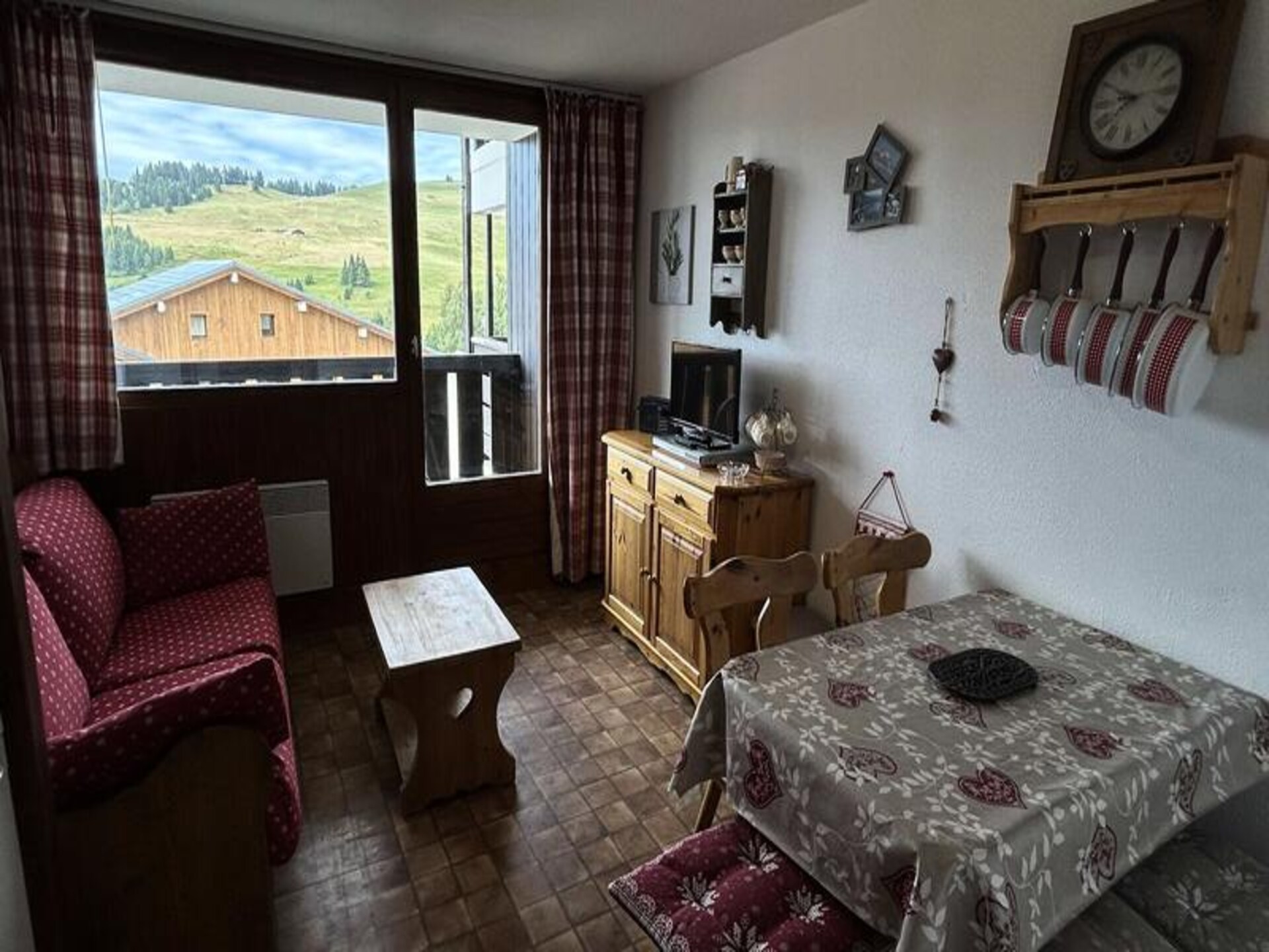 Knus studio-appartement op het zuiden met uitzicht op Mont Bisanne - foto 9
