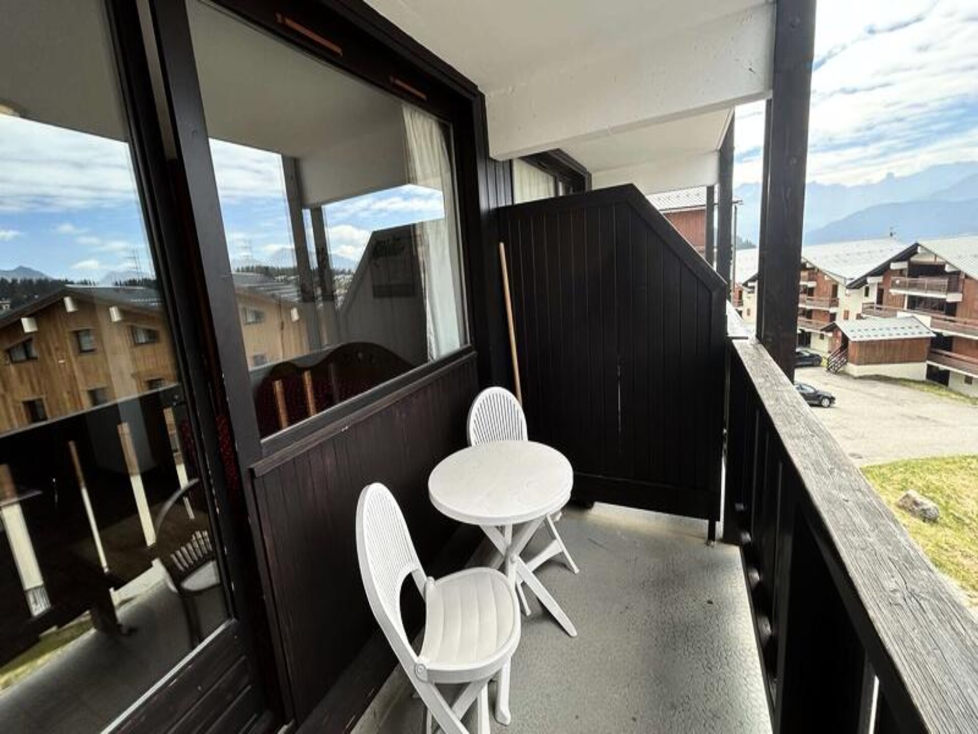Knus studio-appartement op het zuiden met uitzicht op Mont Bisanne - foto 16
