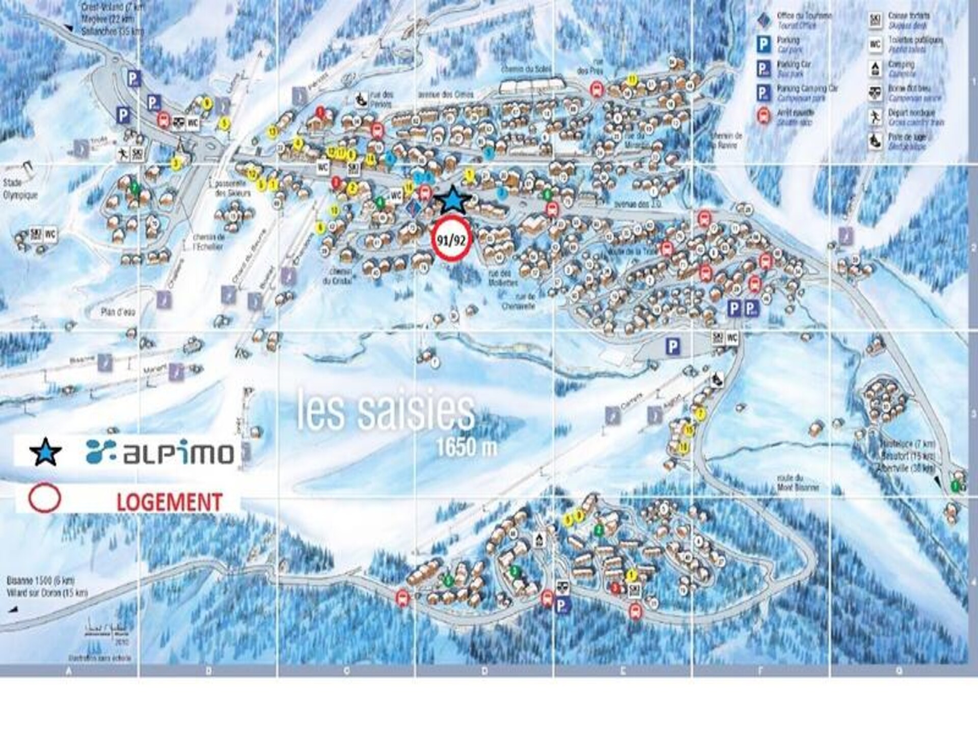 Knus appartement in Hauteluce met balkon en uitzicht op Mont Bisanne - foto 14