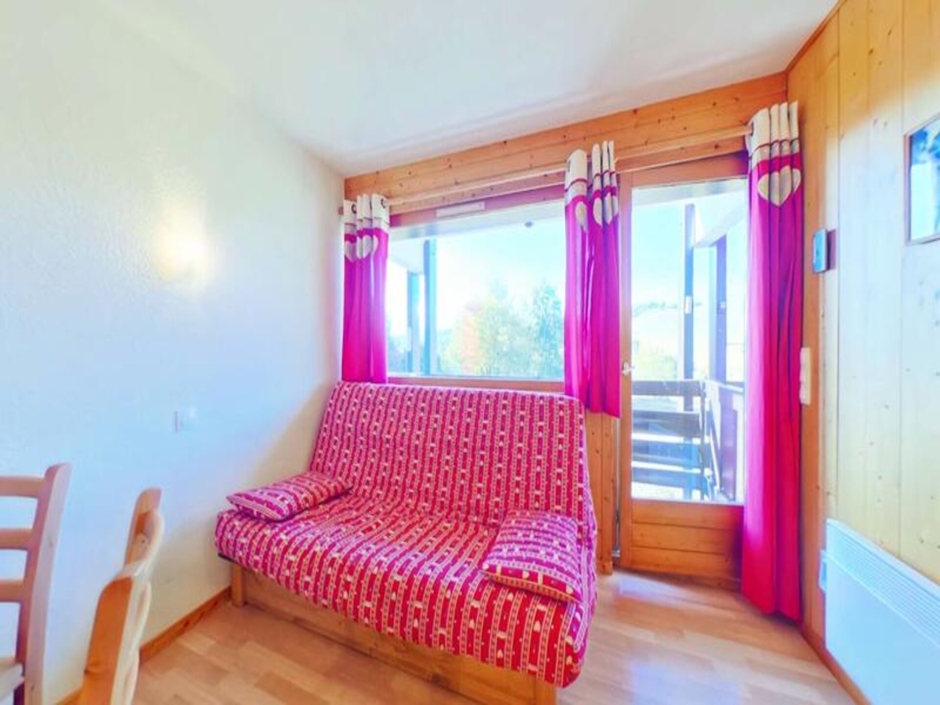 Knus studio-appartement in Hauteluce met zuidelijk balkon en uitzicht op Mont Bisanne - foto 6