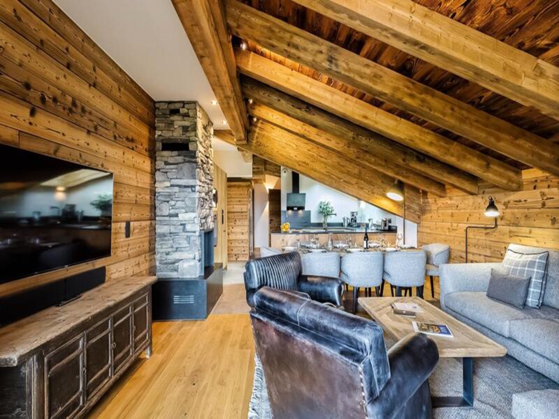 Luxe 8-persoons appartement met privé spa & sauna in Hauteluce - foto 3