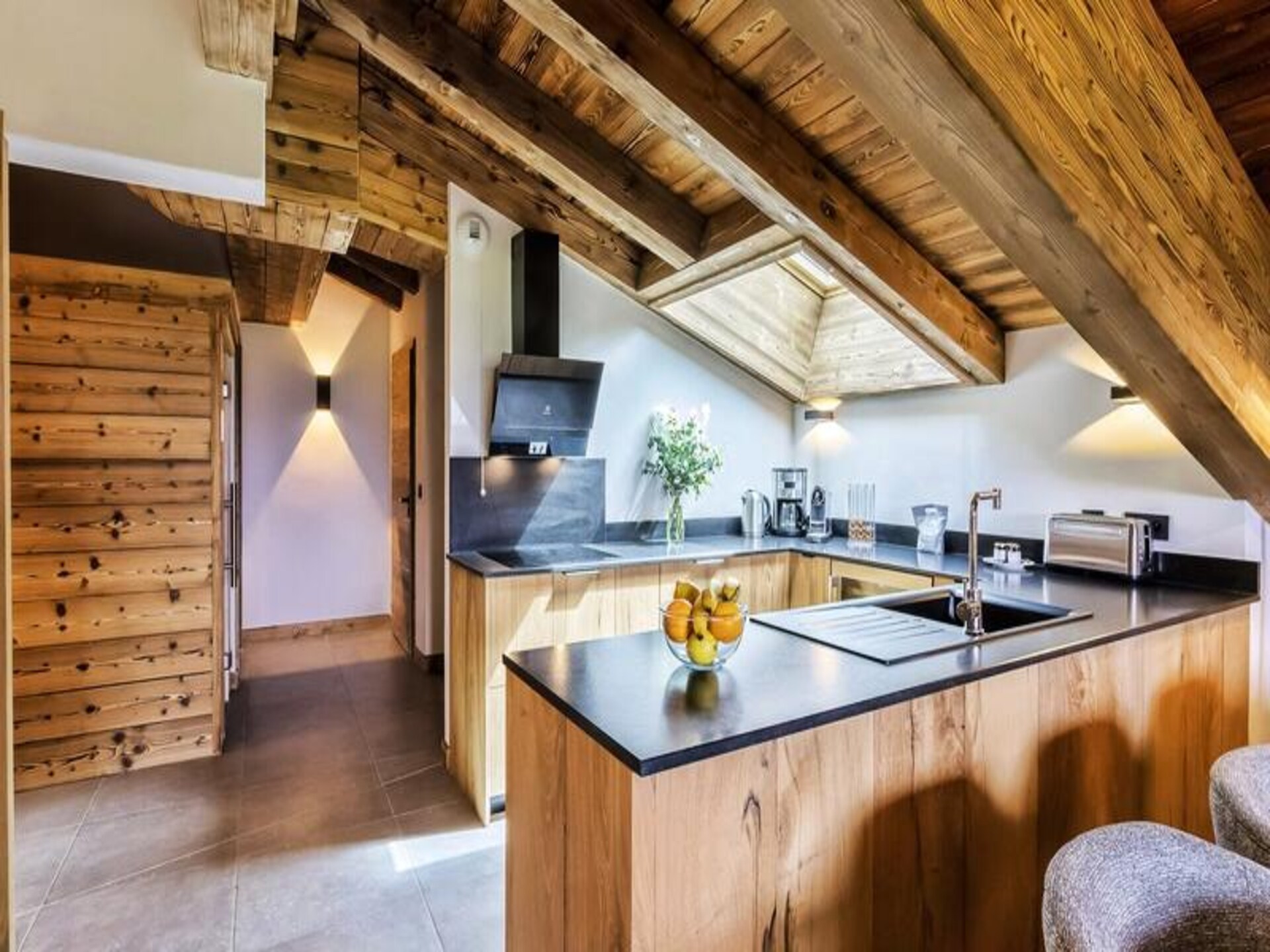 Luxe 8-persoons appartement met privé spa & sauna in Hauteluce - foto 6