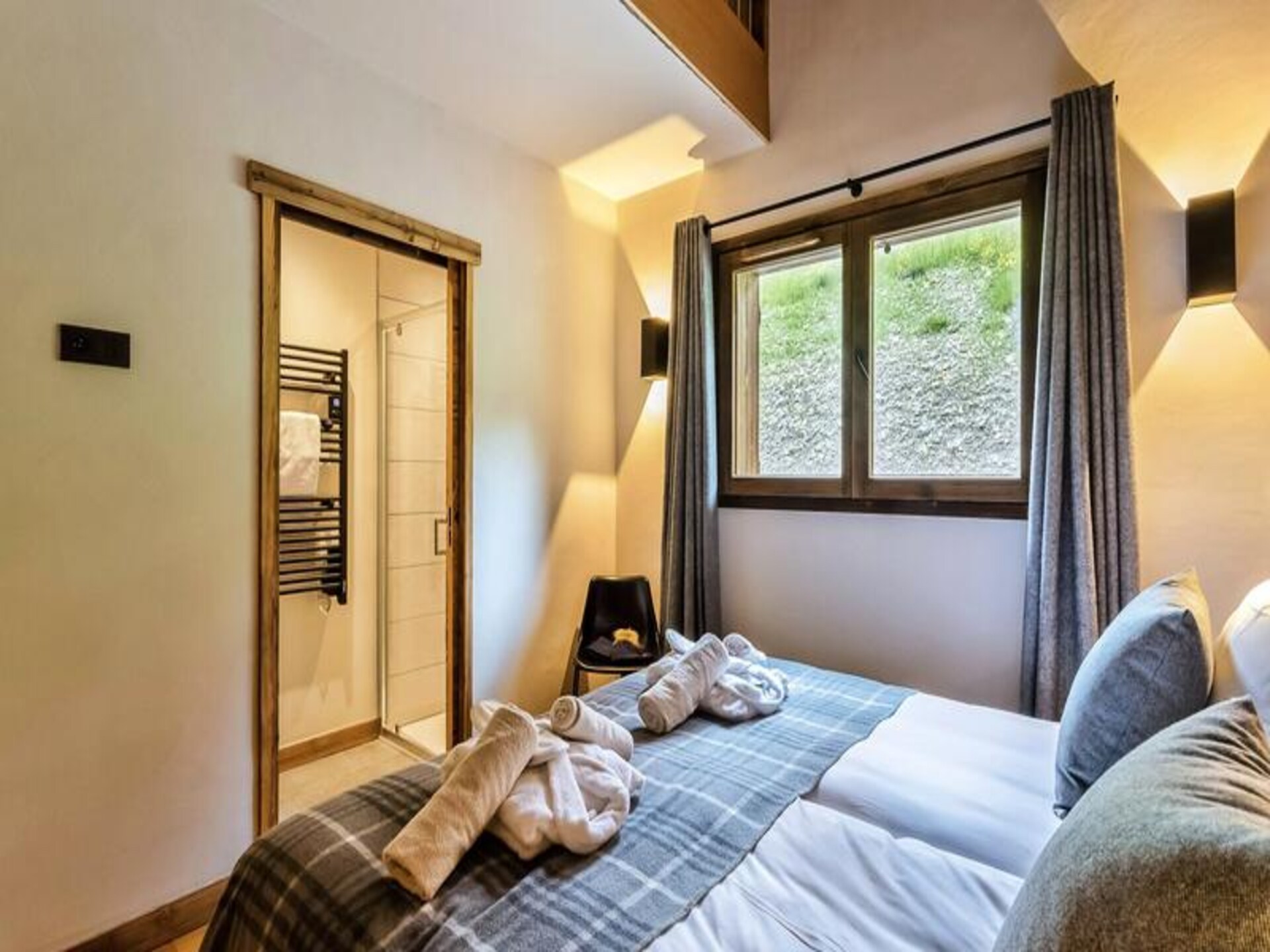 Luxe 8-persoons appartement met privé spa & sauna in Hauteluce - foto 9
