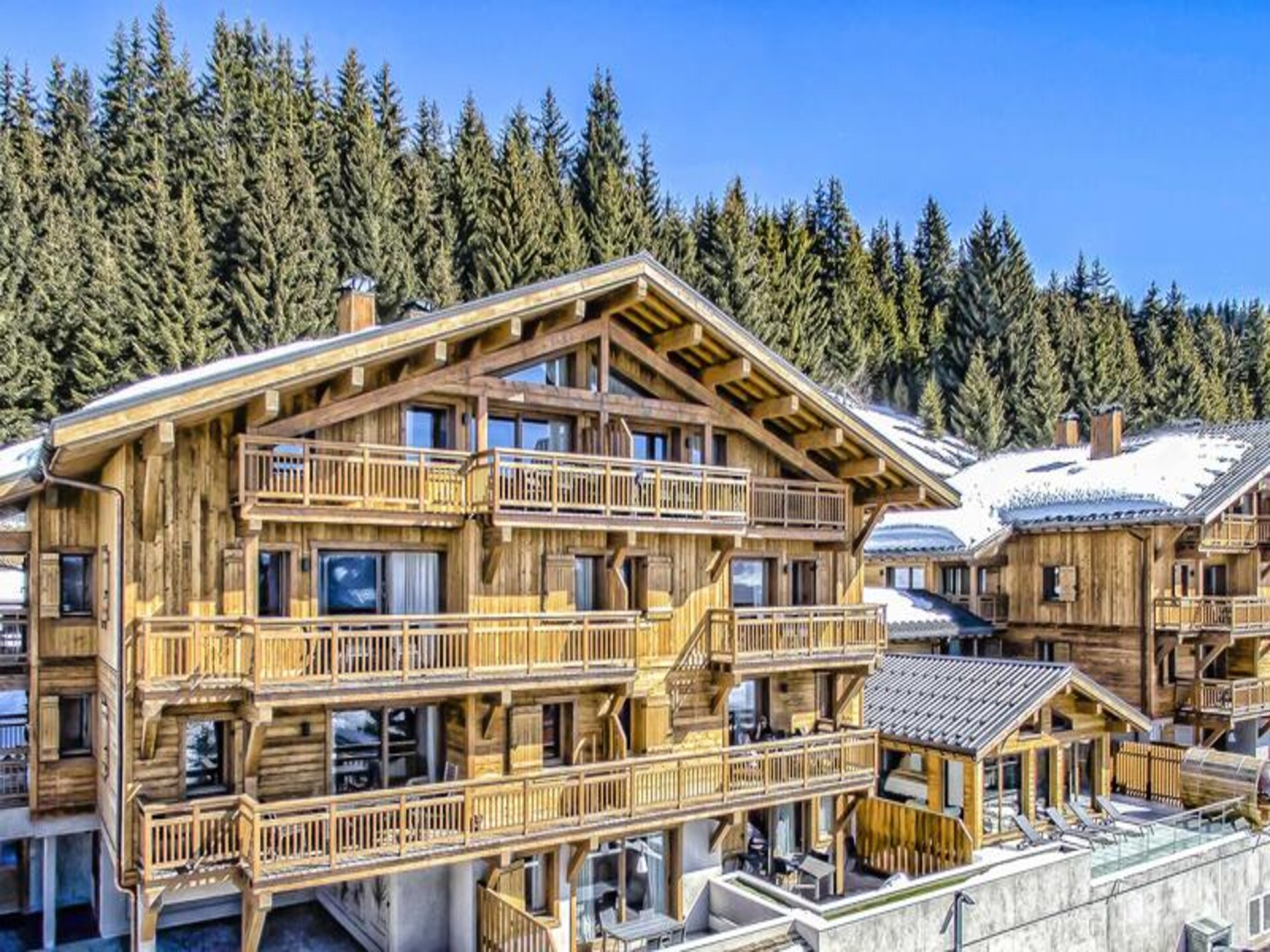 Residence Des Armaillis: Appartement 8p, wellness & skipiste op 50m - foto 12