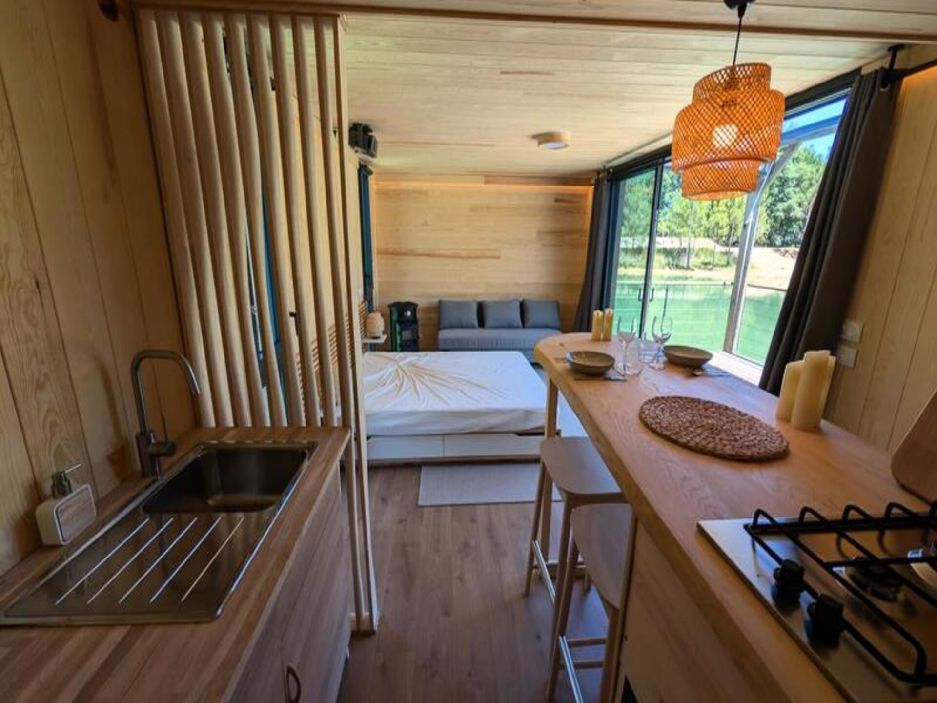 Unieke drijvende lodge op privévijver in de Dordogne - foto 11