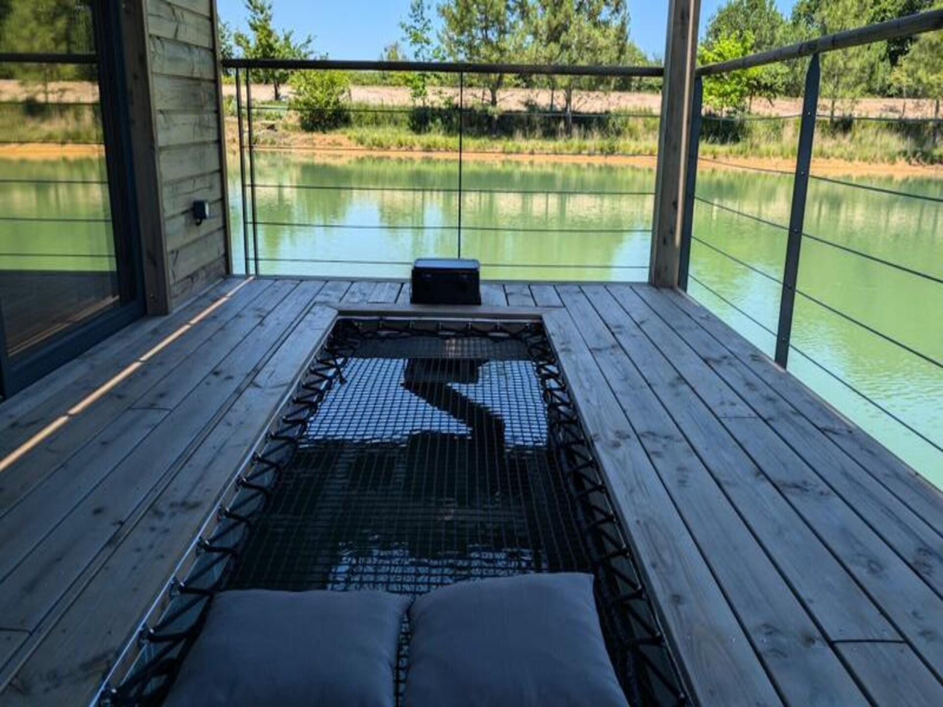 Unieke drijvende lodge op privévijver in de Dordogne - foto 14