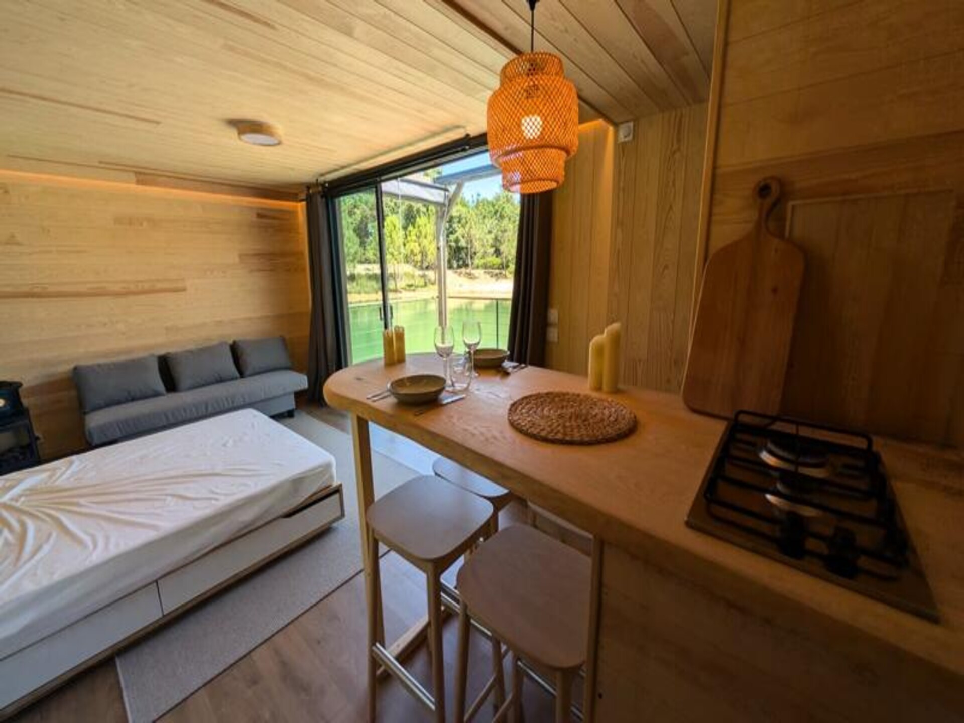 Unieke drijvende lodge op privévijver in de Dordogne - foto 21