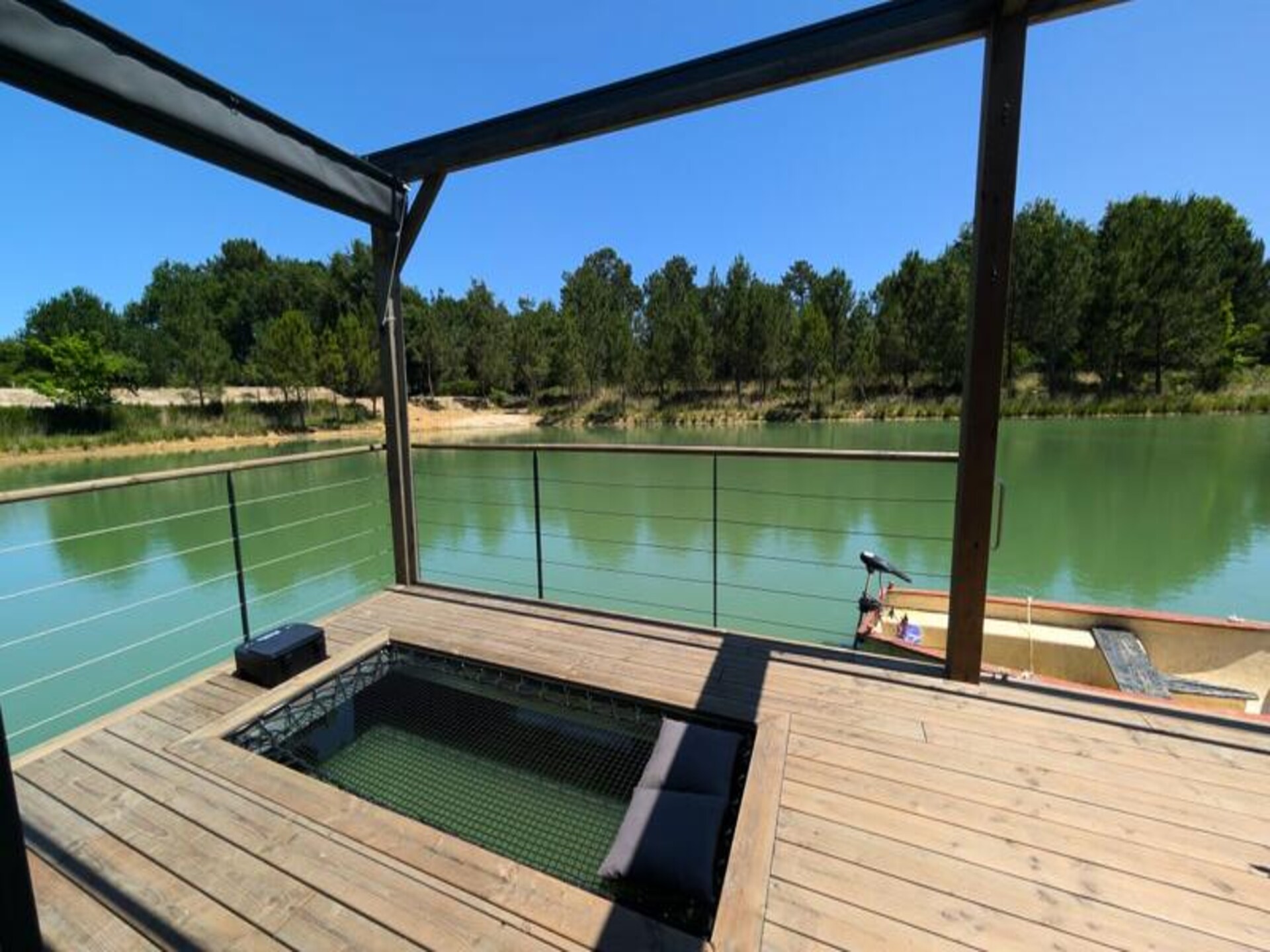 Unieke drijvende lodge op privévijver in de Dordogne - foto 27