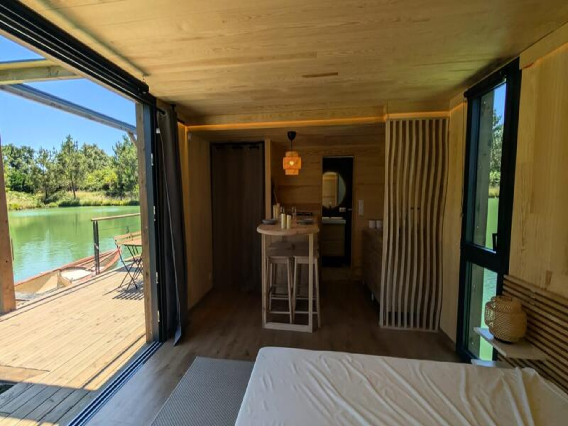 Unieke drijvende lodge op privévijver in de Dordogne - foto 30