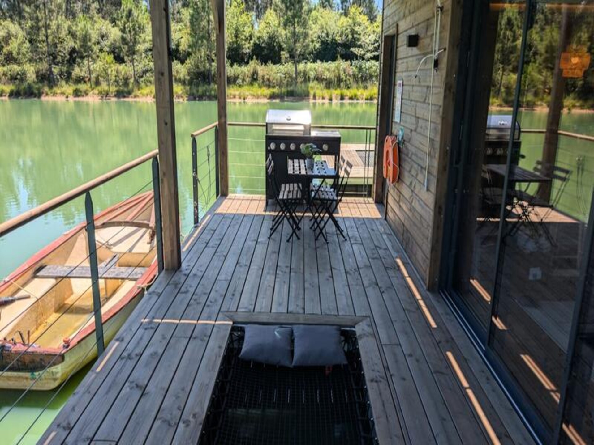 Unieke drijvende lodge op privévijver in de Dordogne - foto 32