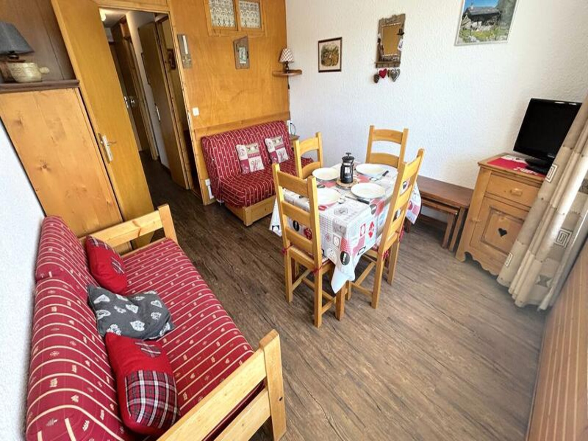 Zonnig appartement op het zuiden met uitzicht op de Mont Bisanne - foto 5