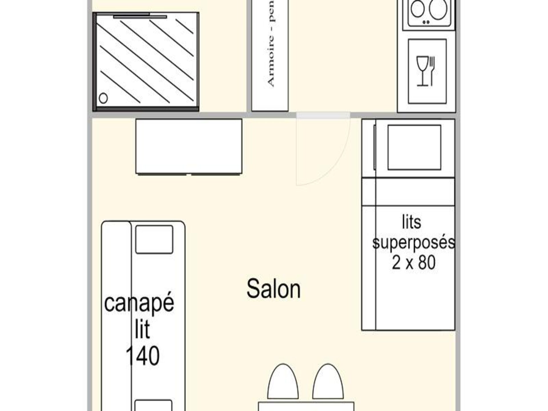 Zonnig studio-appartement met panoramisch uitzicht op Mont Bisanne in Les Saisies - foto 3