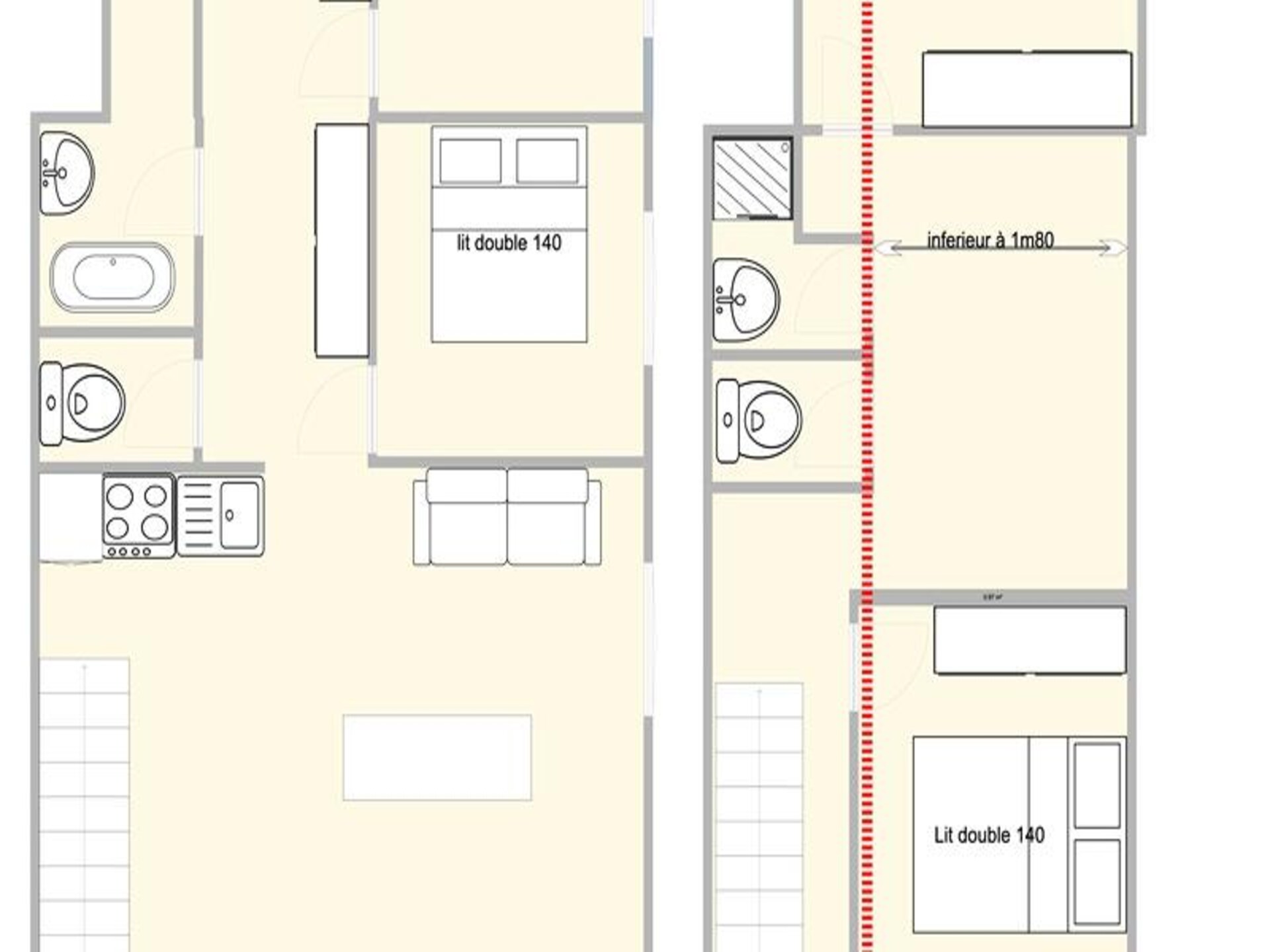Riant appartement 8p met panoramisch uitzicht op Les Saisies - foto 4