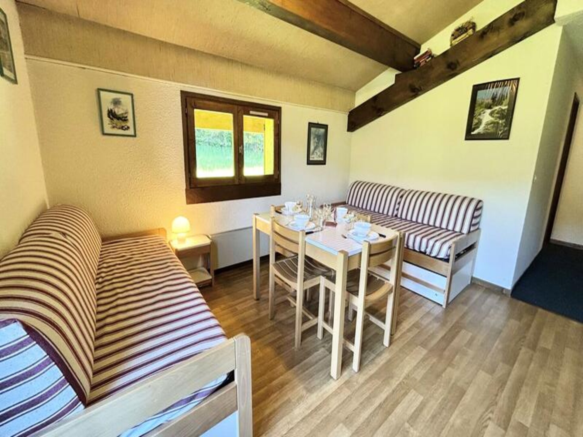 Knus appartement op de 2e verdieping met balkon en panoramisch bergzicht in Megève - foto 1