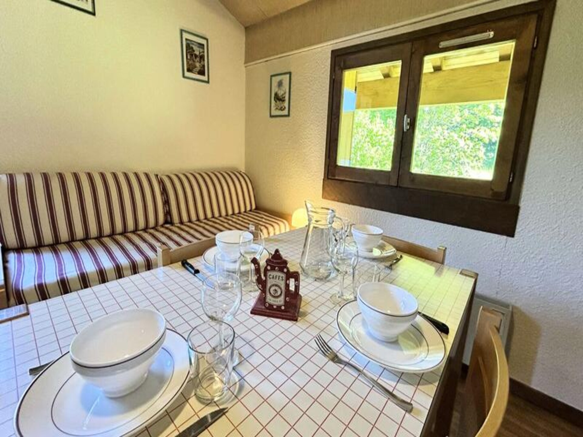 Knus appartement op de 2e verdieping met balkon en panoramisch bergzicht in Megève - foto 5