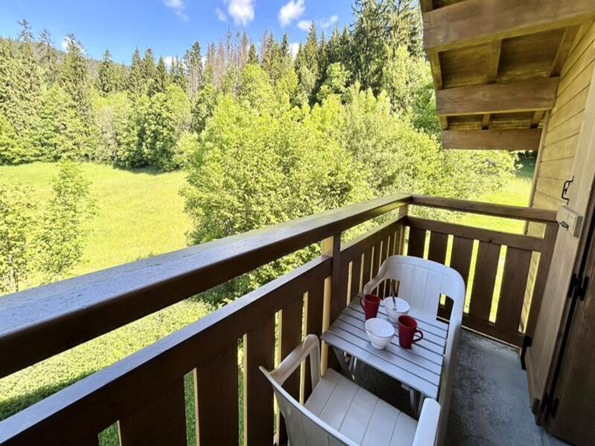 Knus appartement op de 2e verdieping met balkon en panoramisch bergzicht in Megève - foto 9