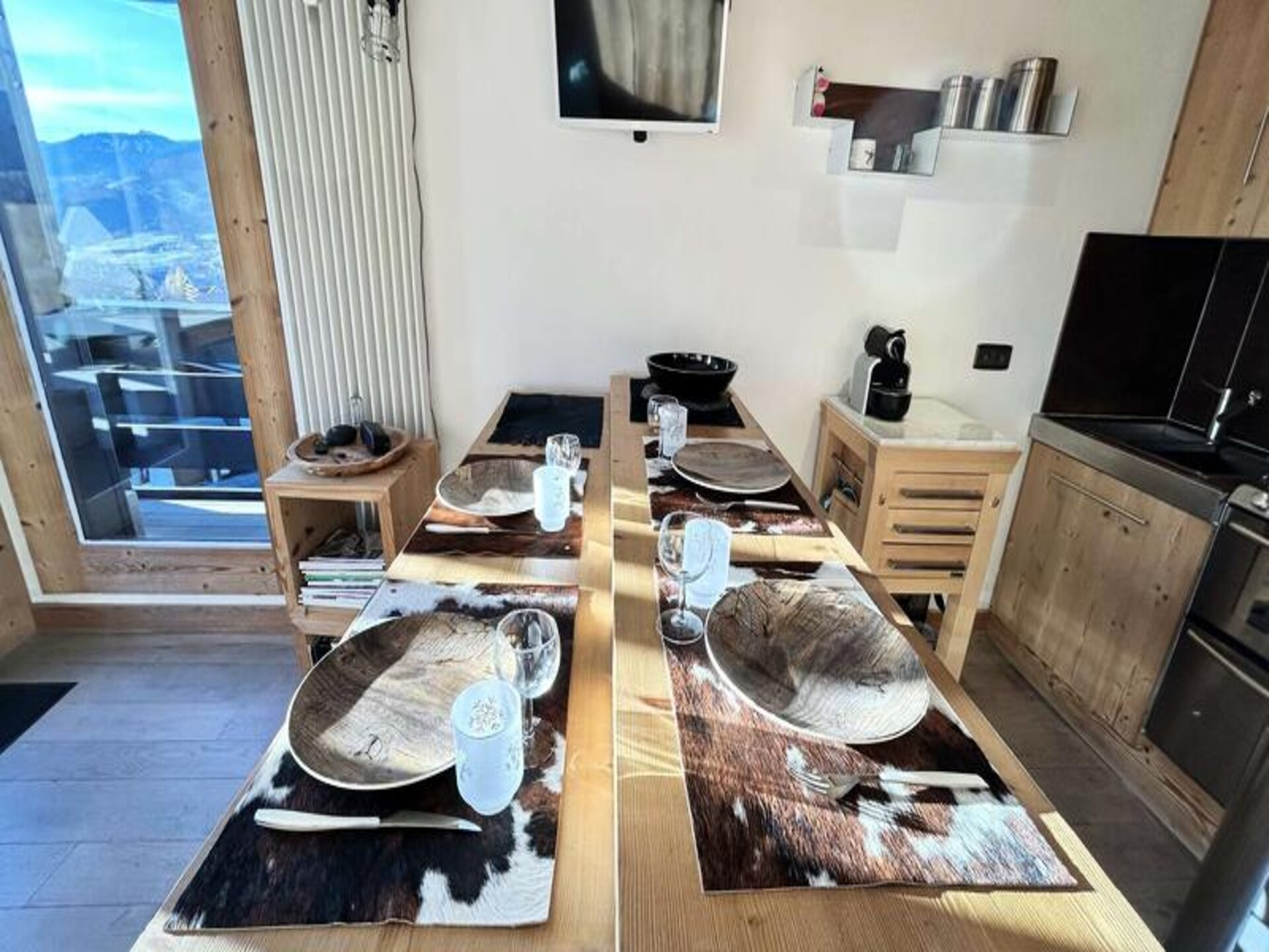 Knus appartement op hoogte met panoramisch uitzicht op Megève - foto 5