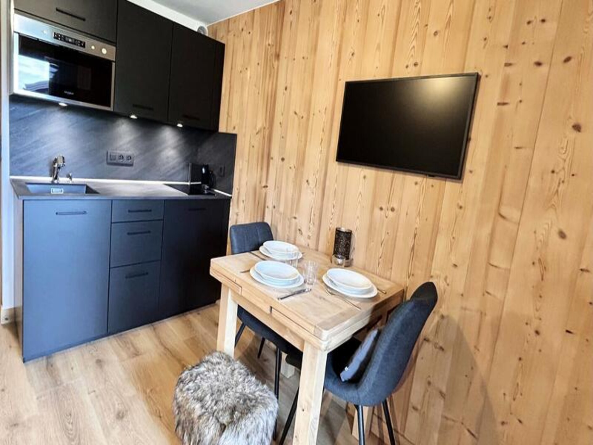Knus appartement met zuidbalkon nabij de pistes van Megève - foto 4