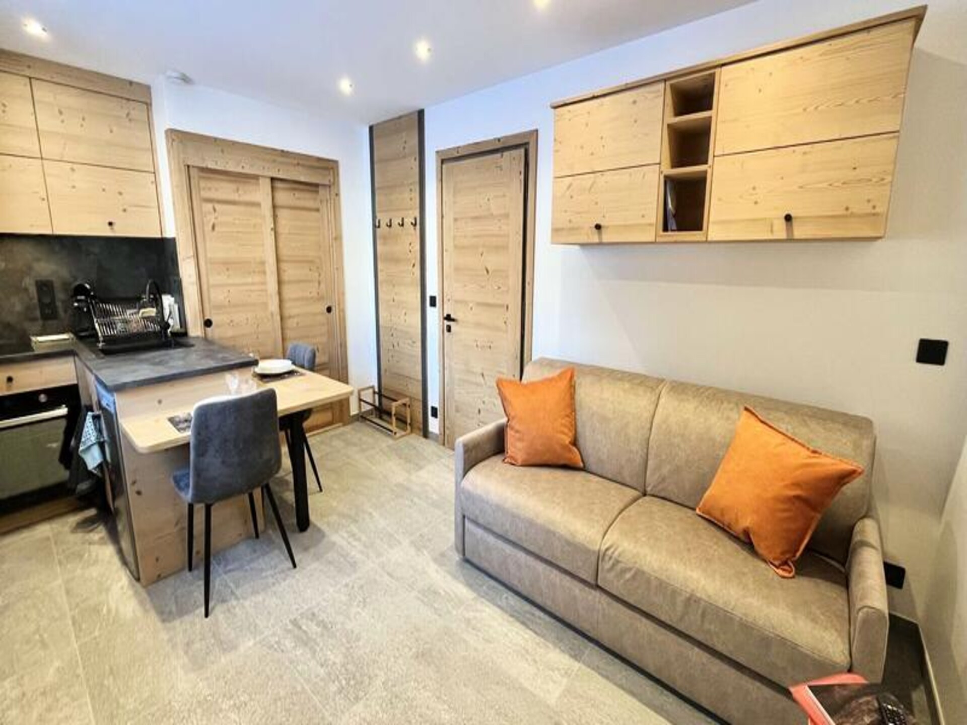 Gezellig studio-appartement in hartje Megève met eigen parkeerplaats - foto 1