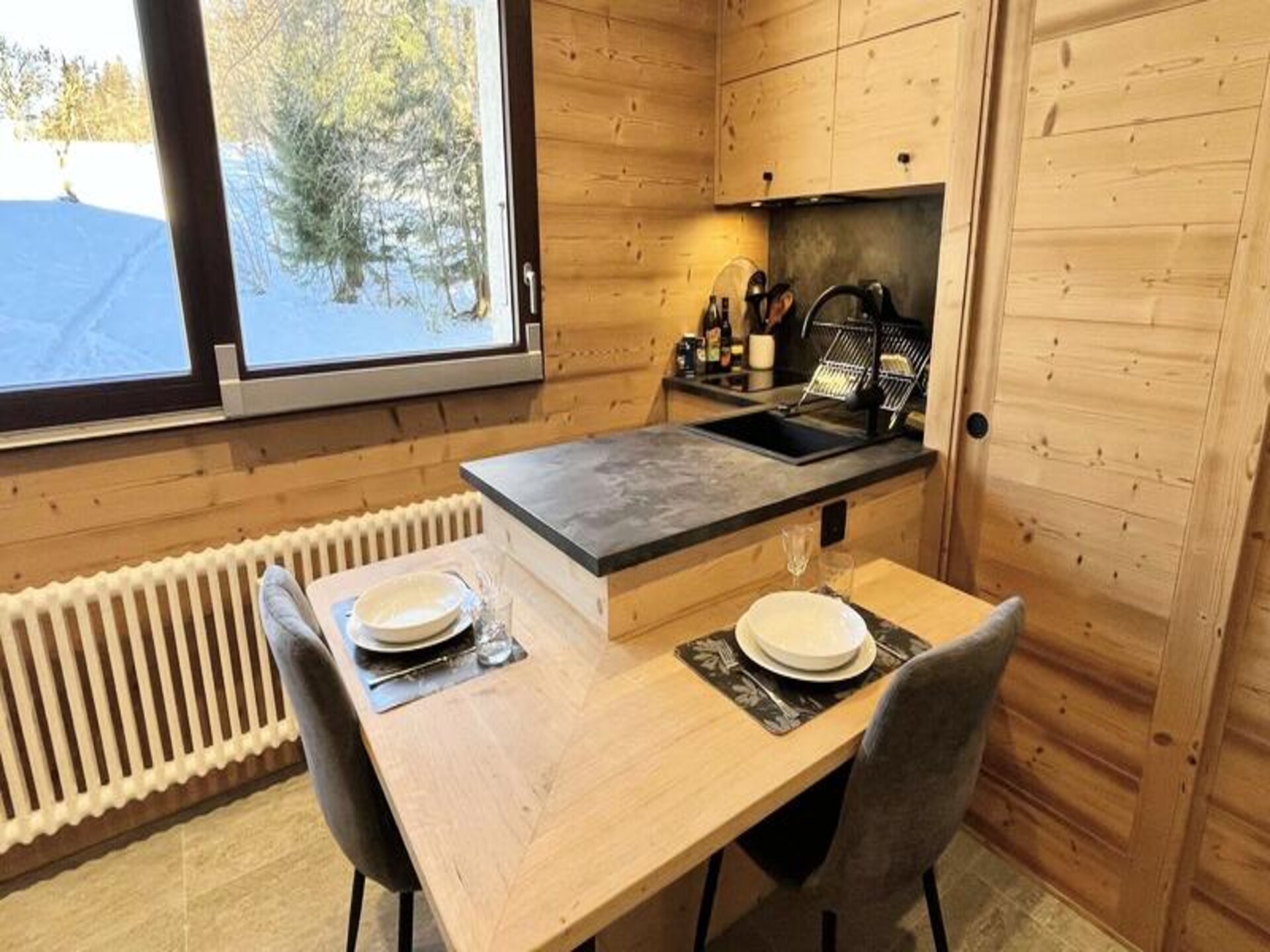 Gezellig studio-appartement in hartje Megève met eigen parkeerplaats - foto 9