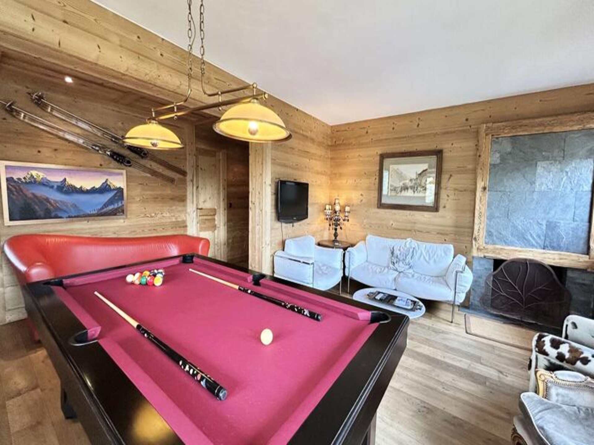 Ruim appartement op 260m van de piste met balkon en pooltafel - foto 1