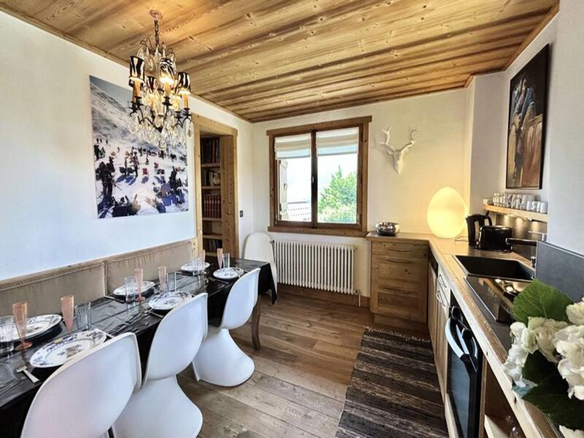 Ruim appartement op 260m van de piste met balkon en pooltafel - foto 5