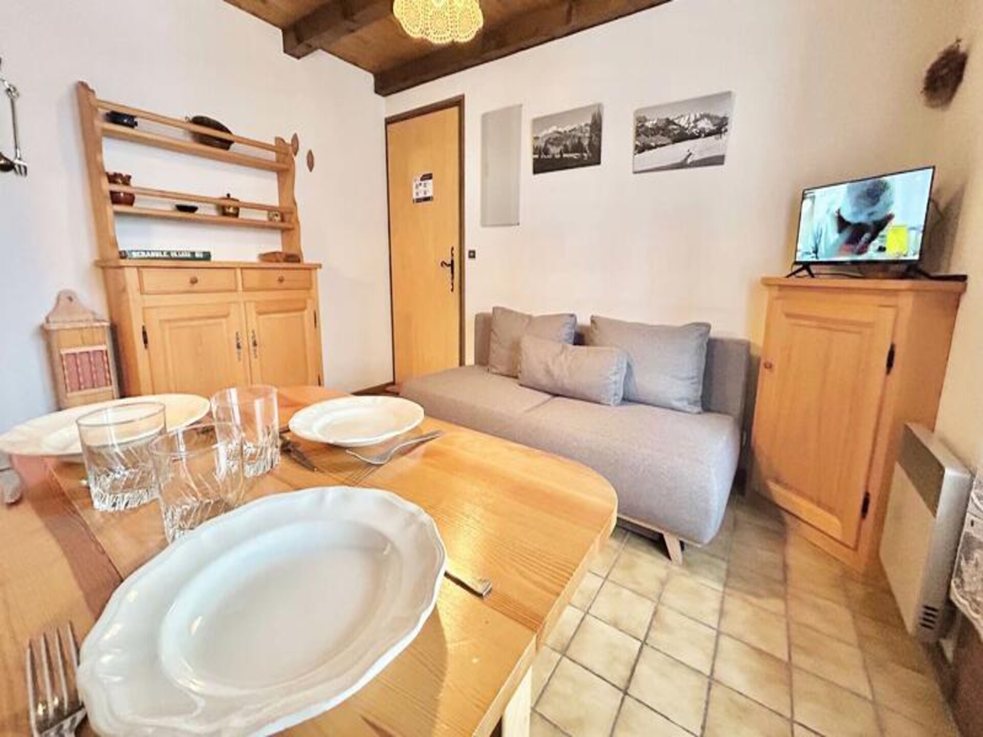 Knusse studio op 100m van de piste in Crest-Voland, met balkon - foto 3