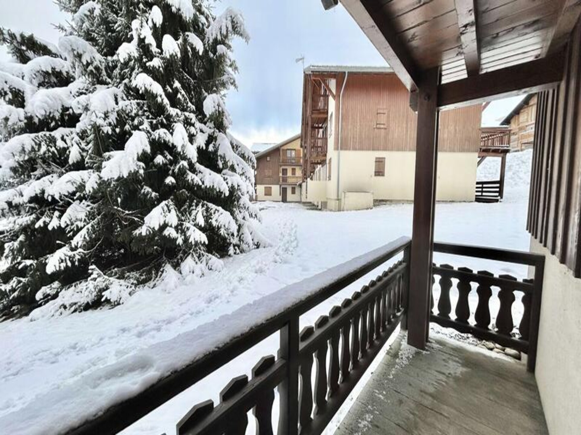 Knusse studio op 100m van de piste in Crest-Voland, met balkon - foto 14