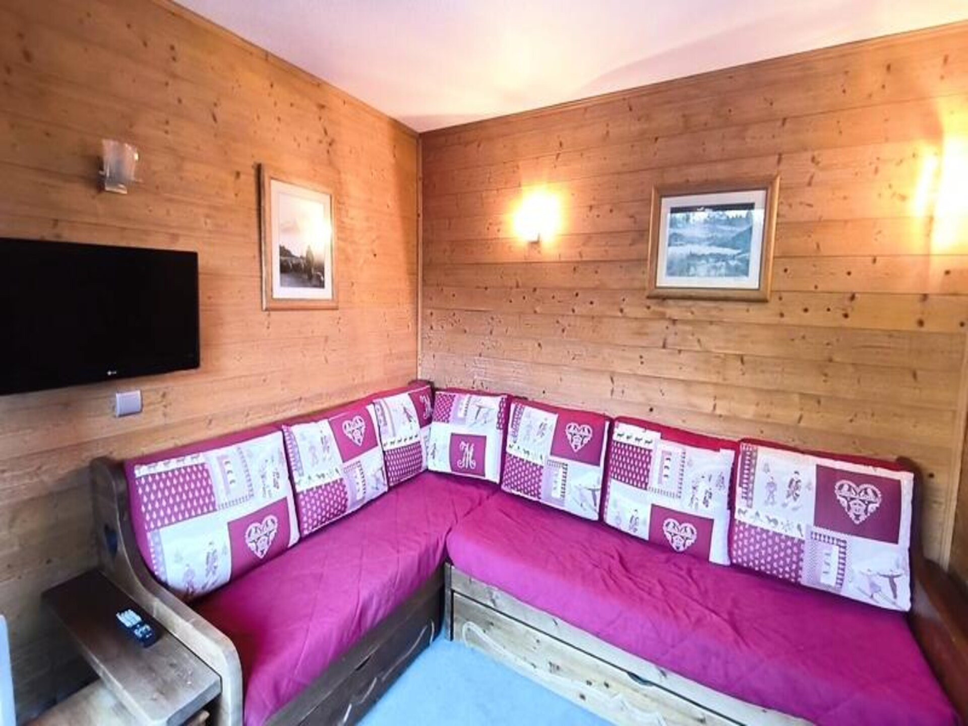 Compact appartement in Méribel Mottaret met balkon en Alpen-uitzicht - foto 2