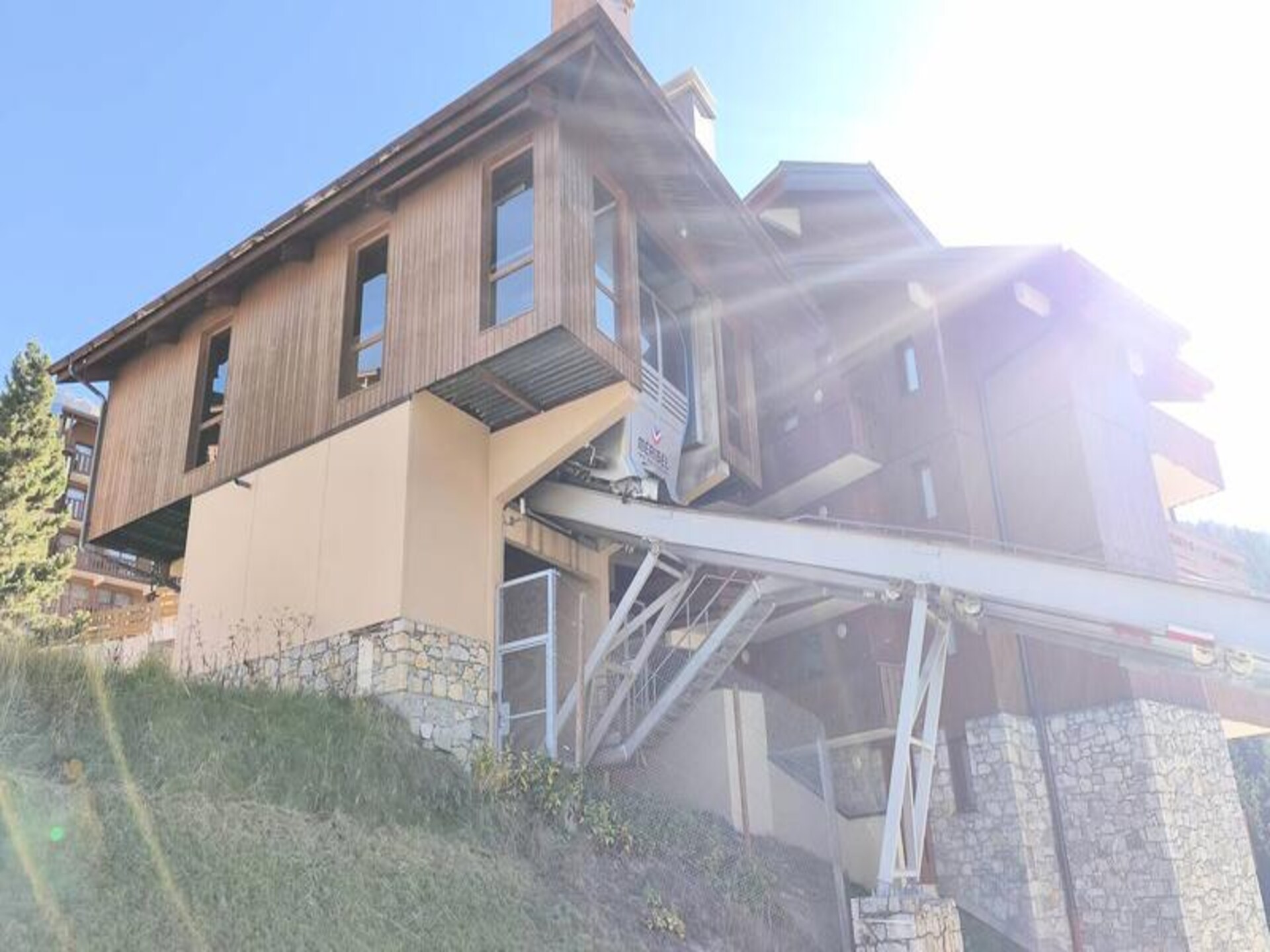 Compact appartement in Méribel Mottaret met balkon en Alpen-uitzicht - foto 14
