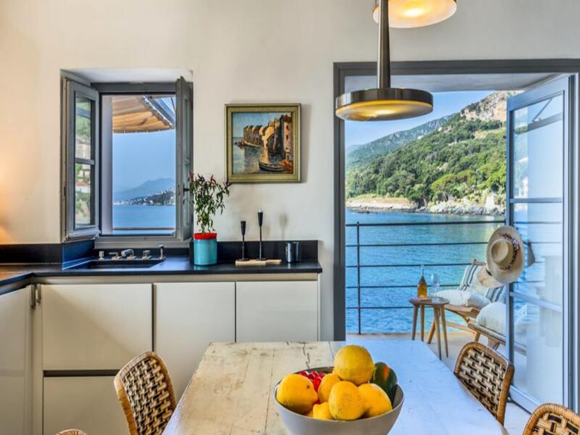 Authentiek vissershuis aan zee met jacuzzi in Erbalunga, Cap Corse - foto 8