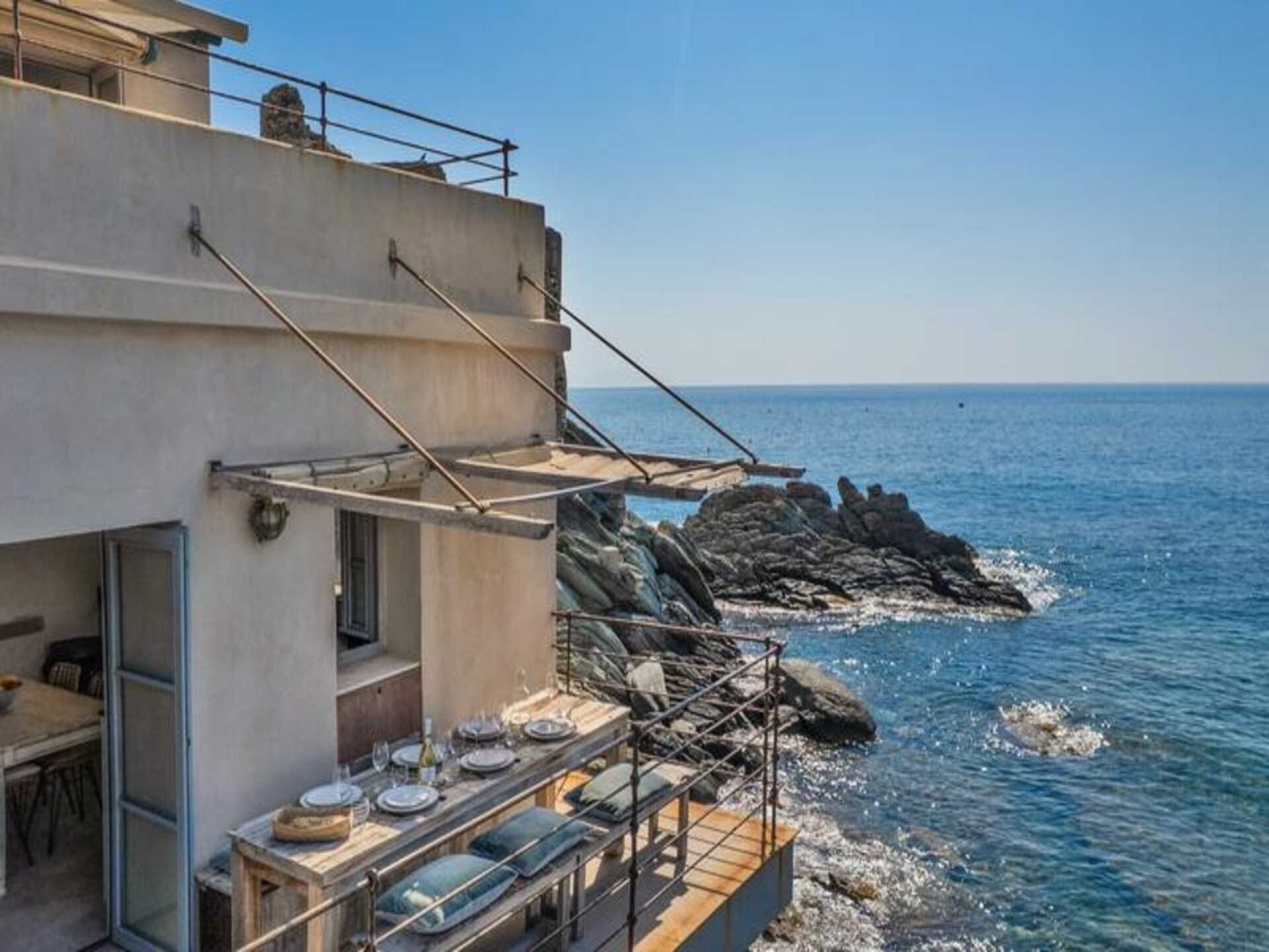Authentiek vissershuis aan zee met jacuzzi in Erbalunga, Cap Corse - foto 15