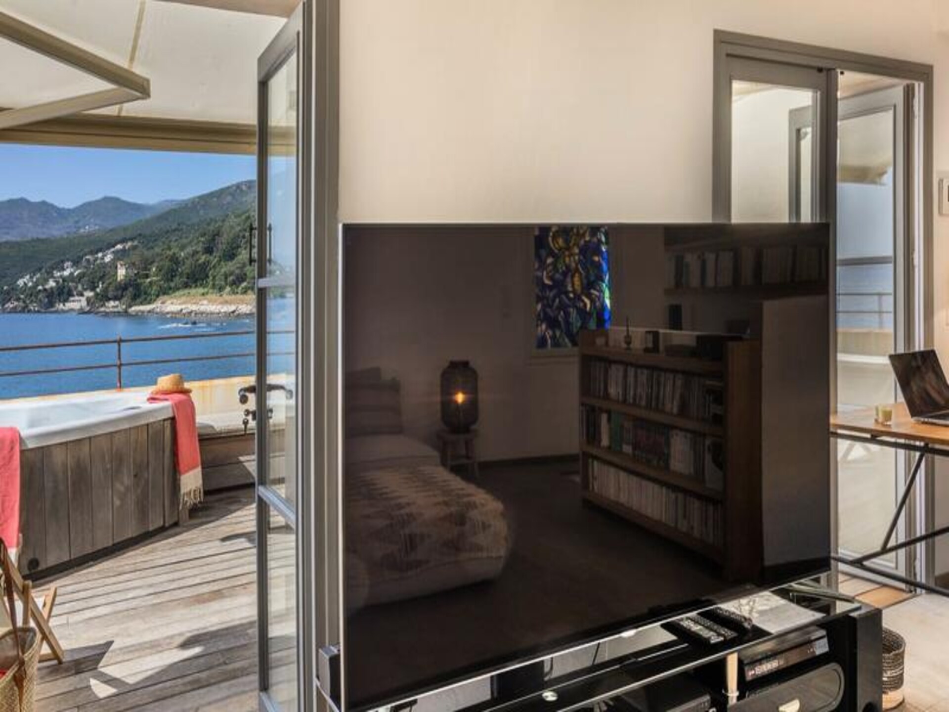 Authentiek vissershuis aan zee met jacuzzi in Erbalunga, Cap Corse - foto 29