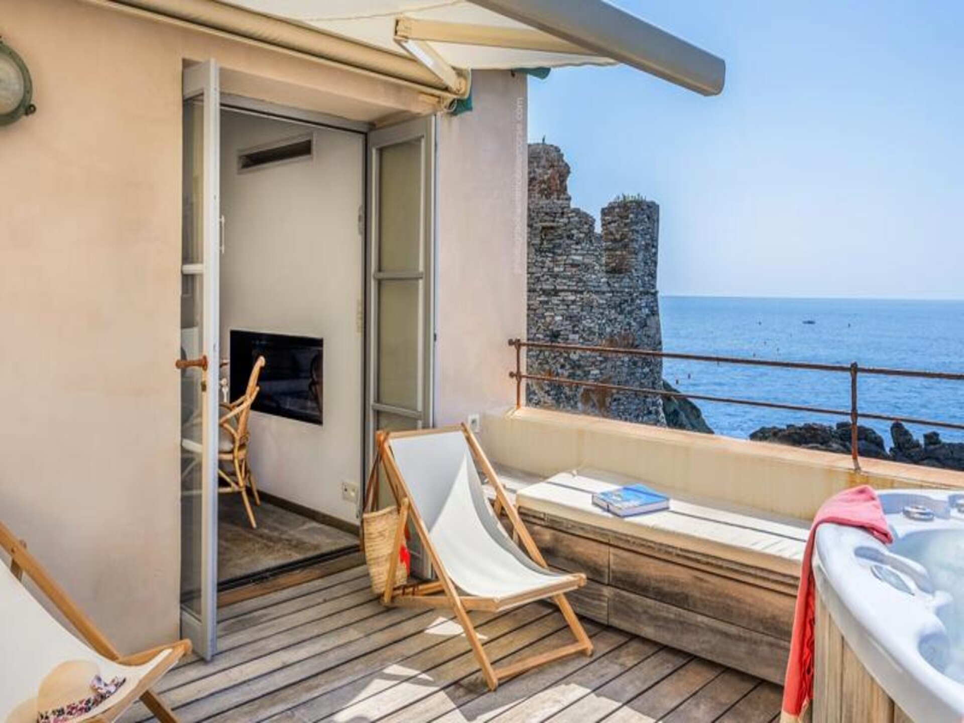 Authentiek vissershuis aan zee met jacuzzi in Erbalunga, Cap Corse - foto 35