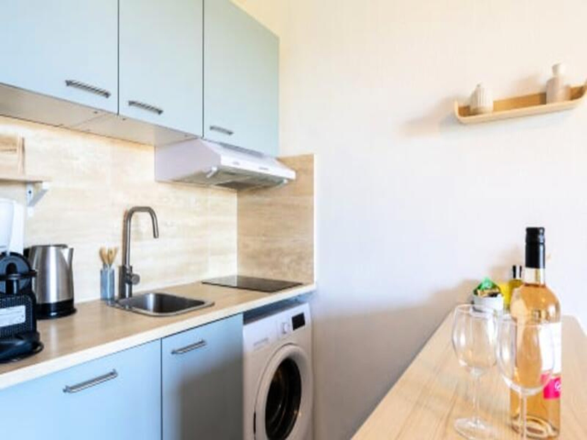 Panoramisch zeezicht appartement voor 6 personen met zwembad in Saint-Mandrier - foto 14