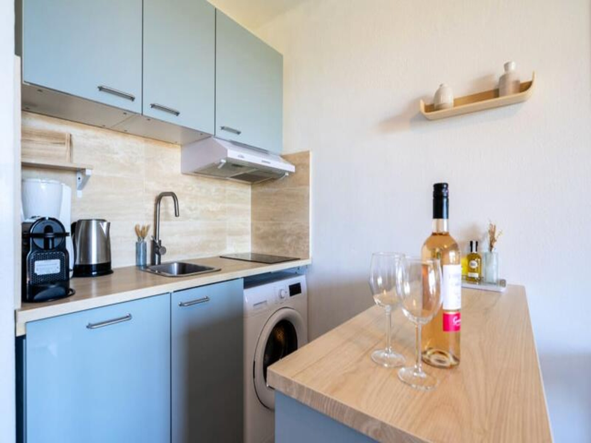 Panoramisch zeezicht appartement voor 6 personen met zwembad in Saint-Mandrier - foto 15