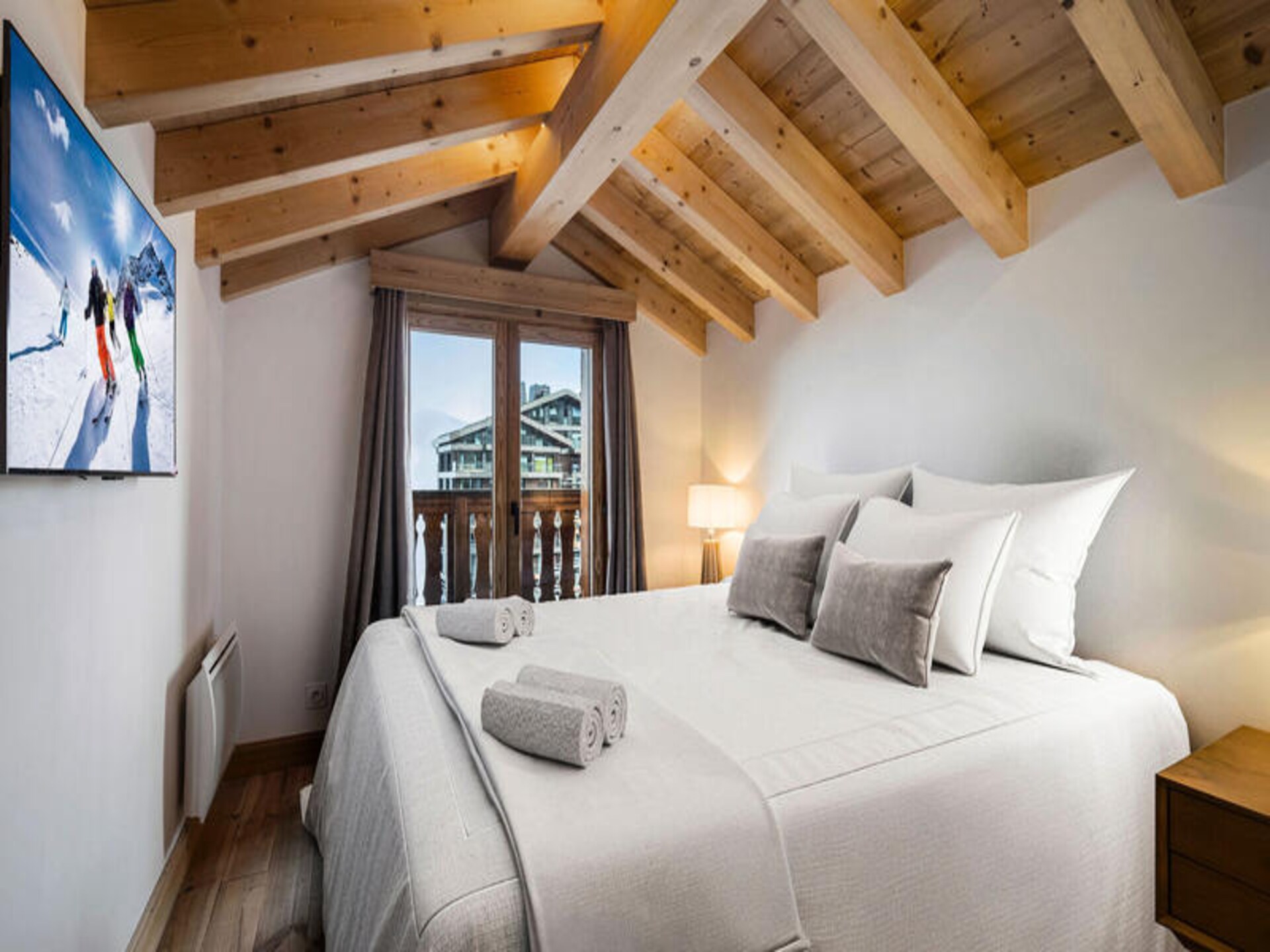 Luxe ski-in/ski-out appartement in Courchevel 1850 voor 6 personen - foto 9