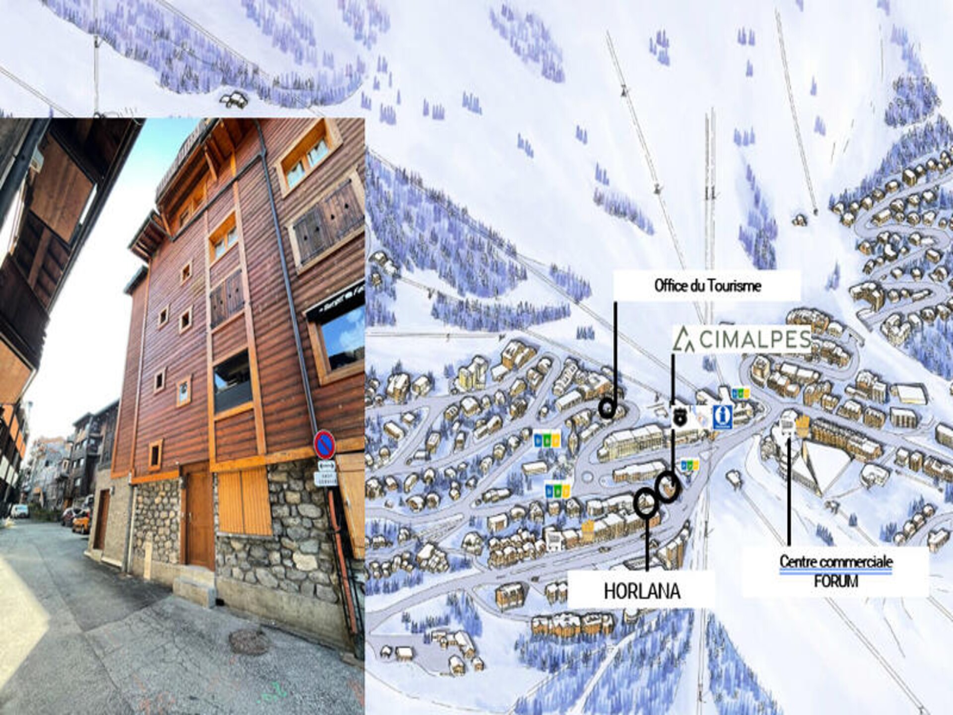 Luxe ski-in/ski-out appartement in Courchevel 1850 voor 6 personen - foto 10