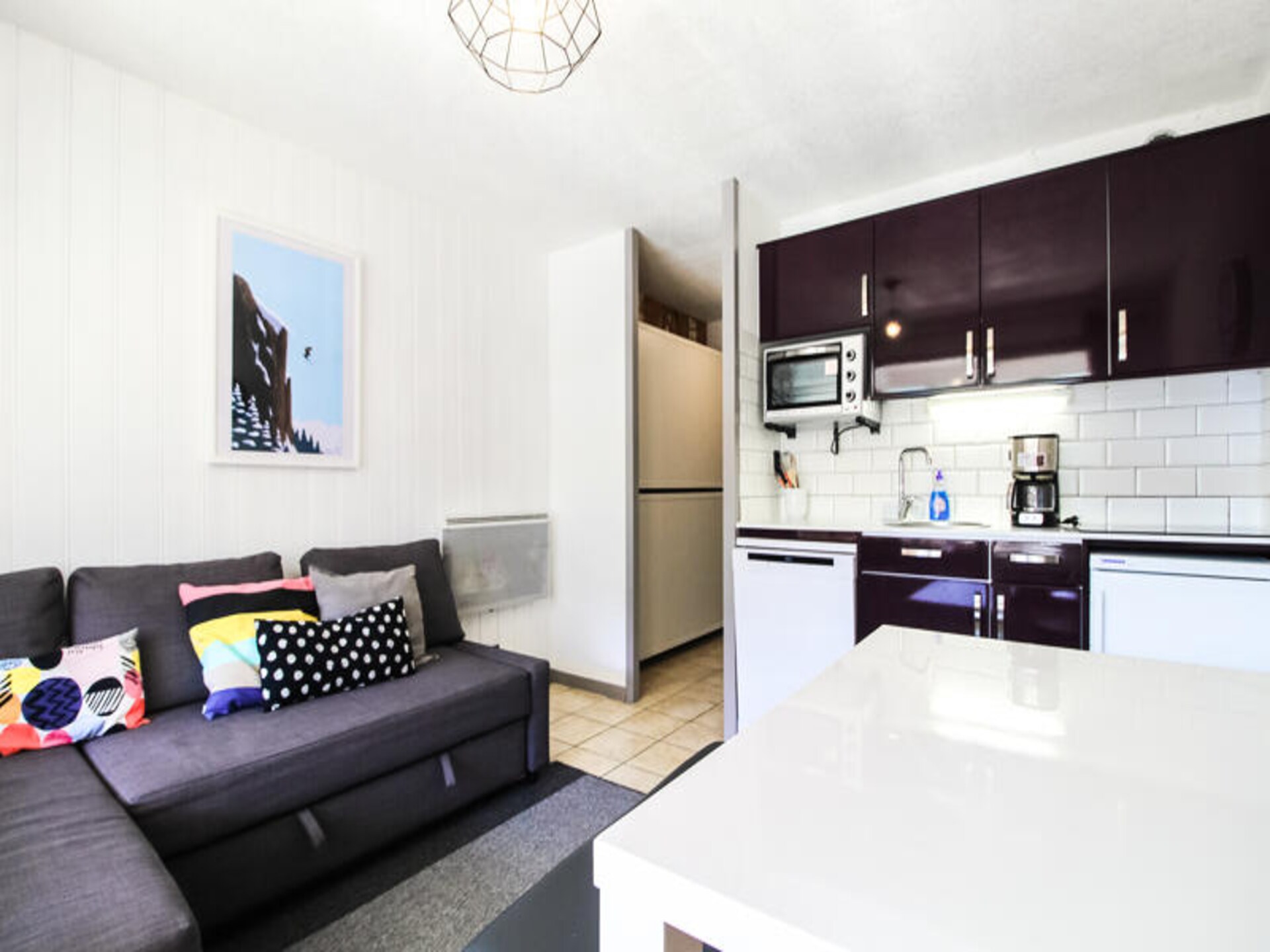 Alpenappartement ALICE in Flaine met zuidelijk balkon en bergzicht - foto 7