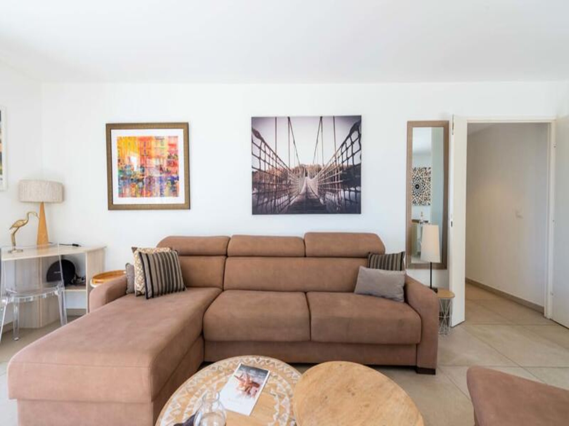 Résidence 4p: Dakappartement met jacuzzi in Cannes, 6 pers., 95m² - foto 8