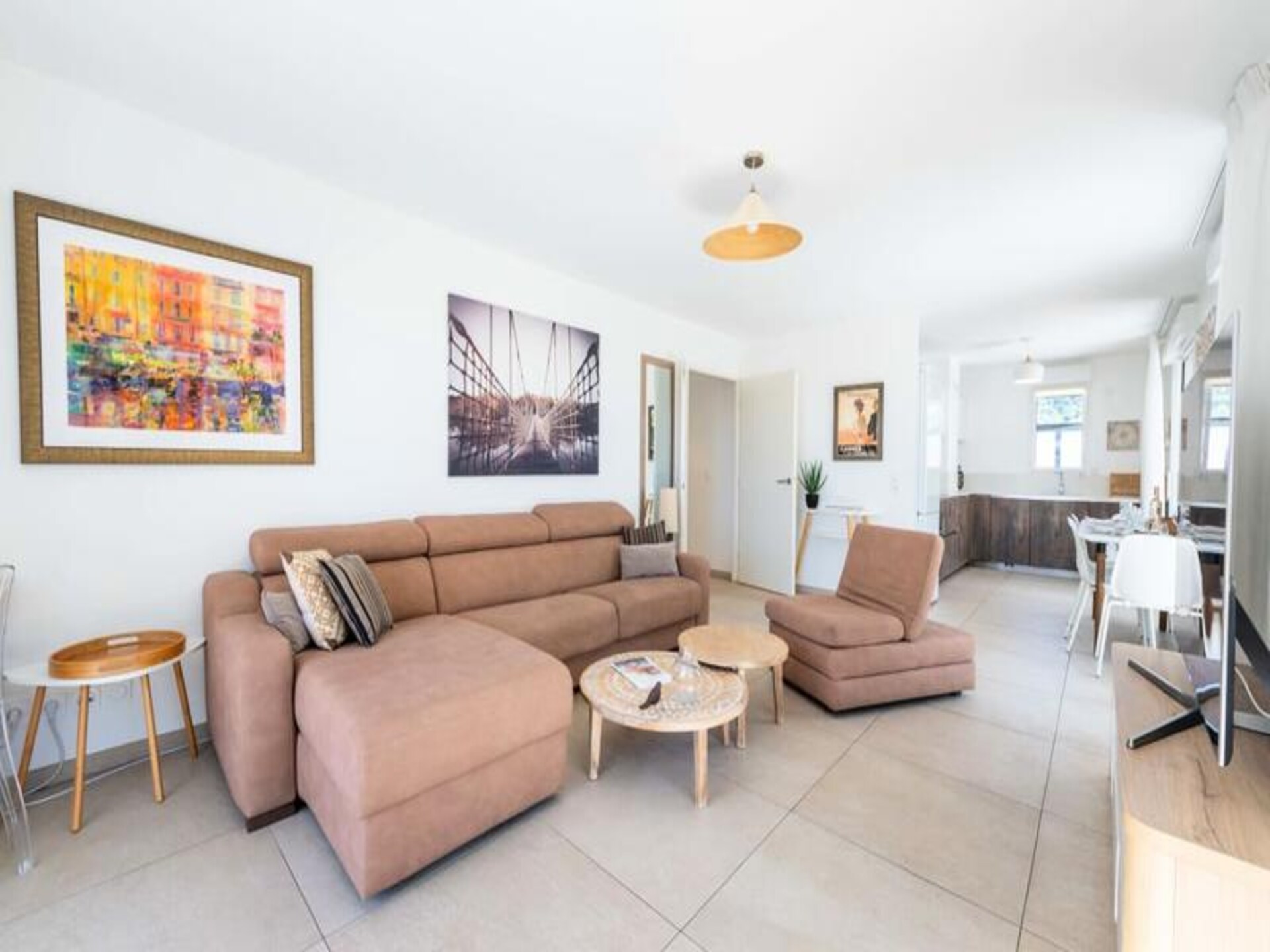 Résidence 4p: Dakappartement met jacuzzi in Cannes, 6 pers., 95m² - foto 10