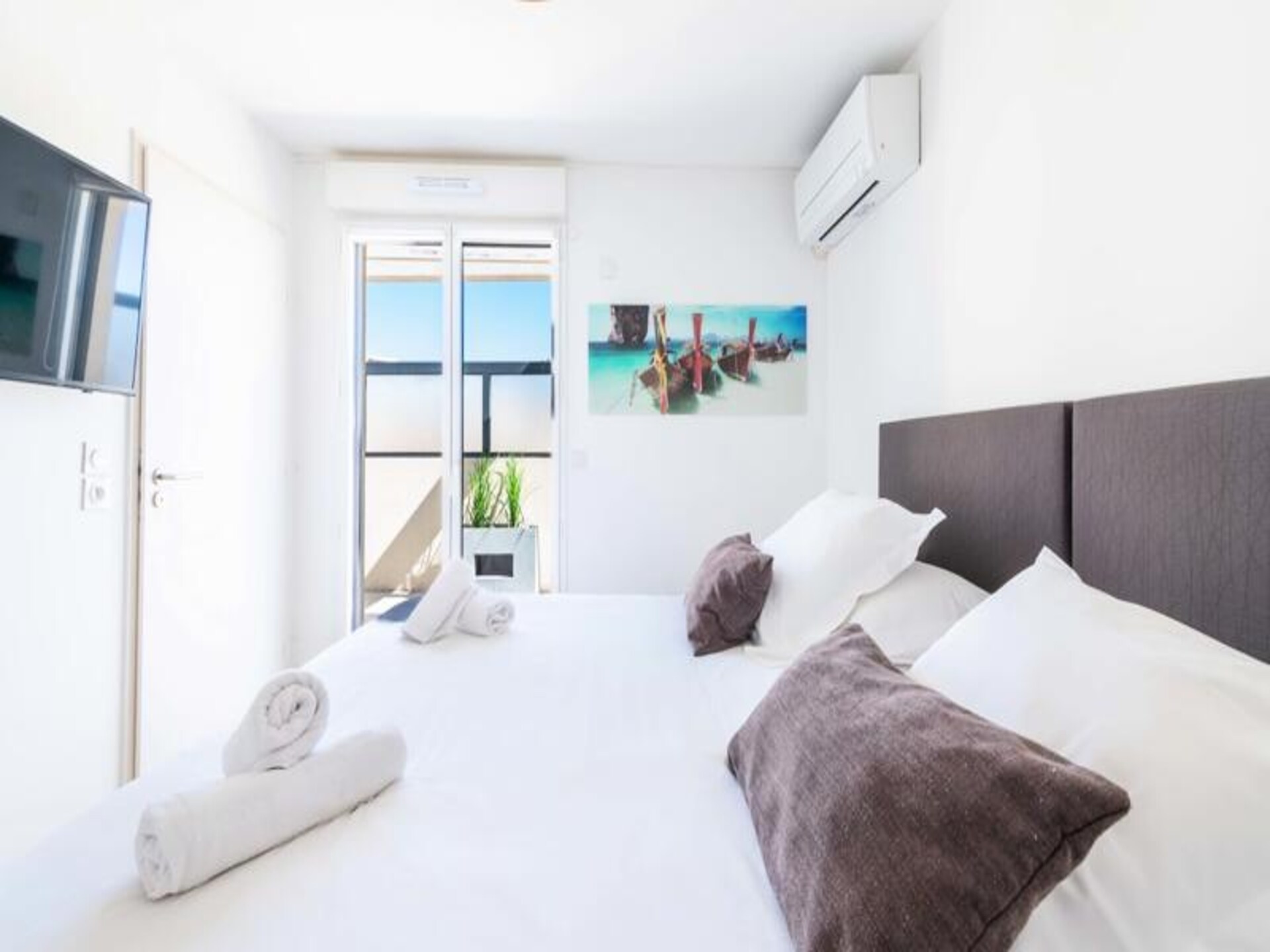 Résidence 4p: Dakappartement met jacuzzi in Cannes, 6 pers., 95m² - foto 33