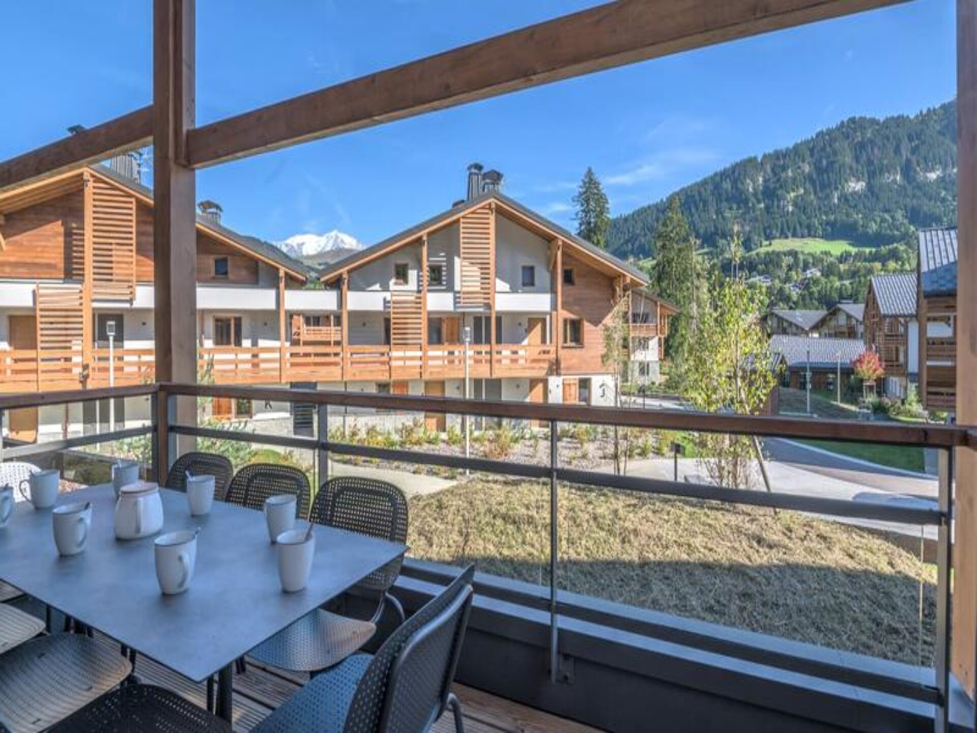 Luxe appartement Megève met uitzicht op de Mont Blanc, 8 personen - foto 2