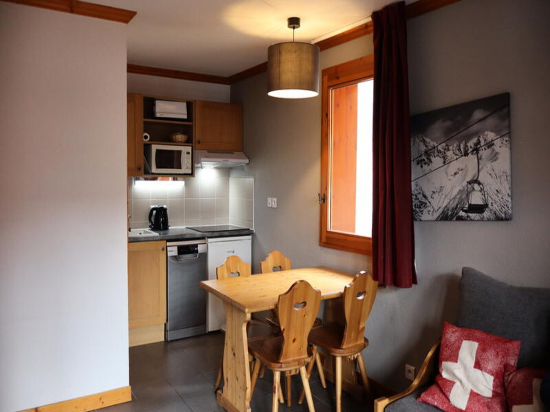 Appartement 4p in Valloire met ski-in/ski-out, zwembad en sauna - foto 6