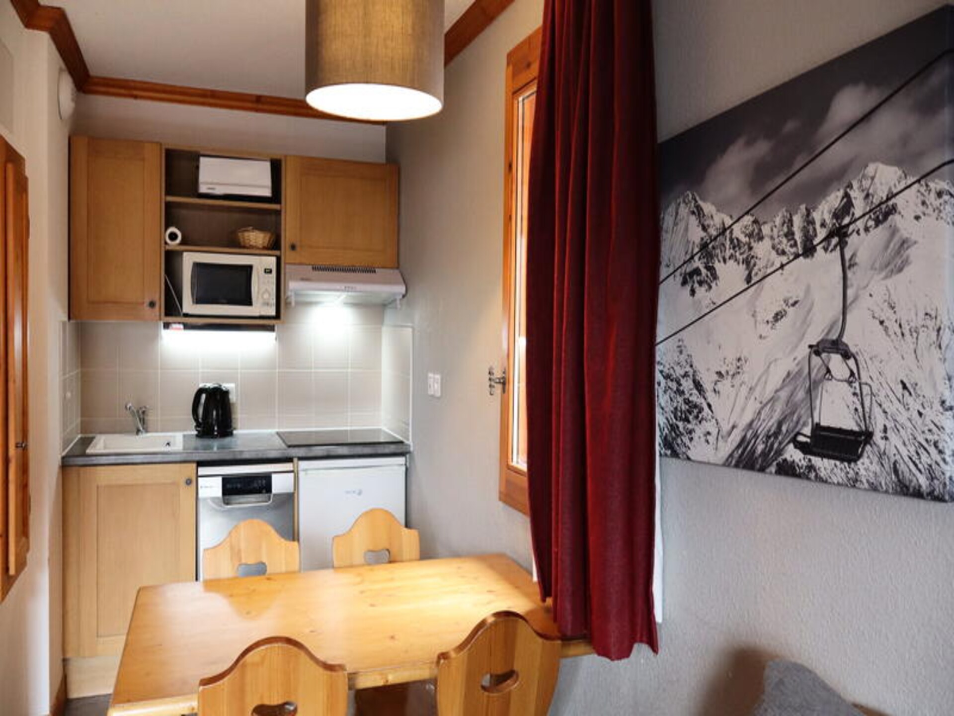 Appartement 4p in Valloire met ski-in/ski-out, zwembad en sauna - foto 7