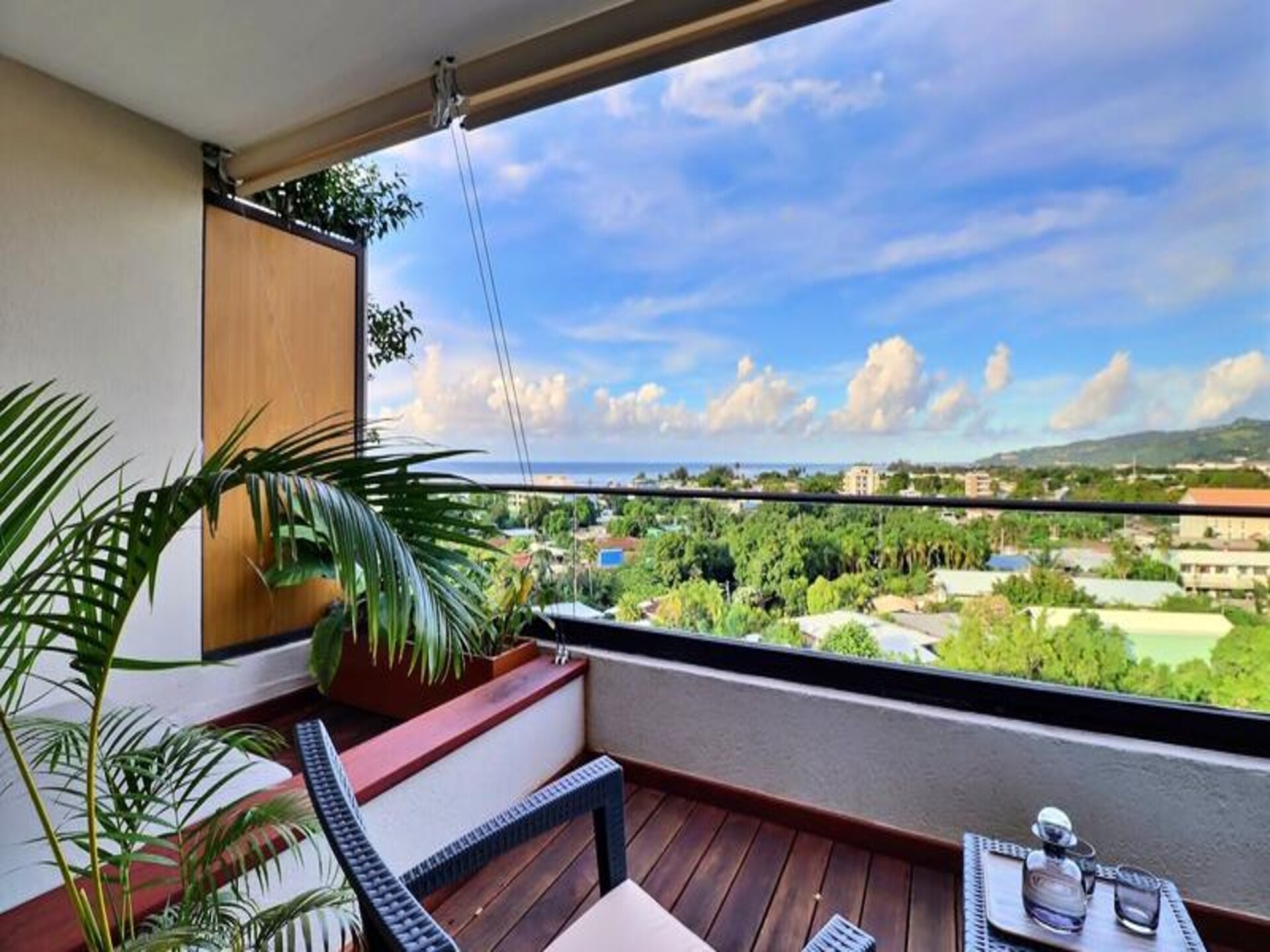 Mahana Suite: Panoramisch appartement met zee- en bergzicht in Papeete - foto 13